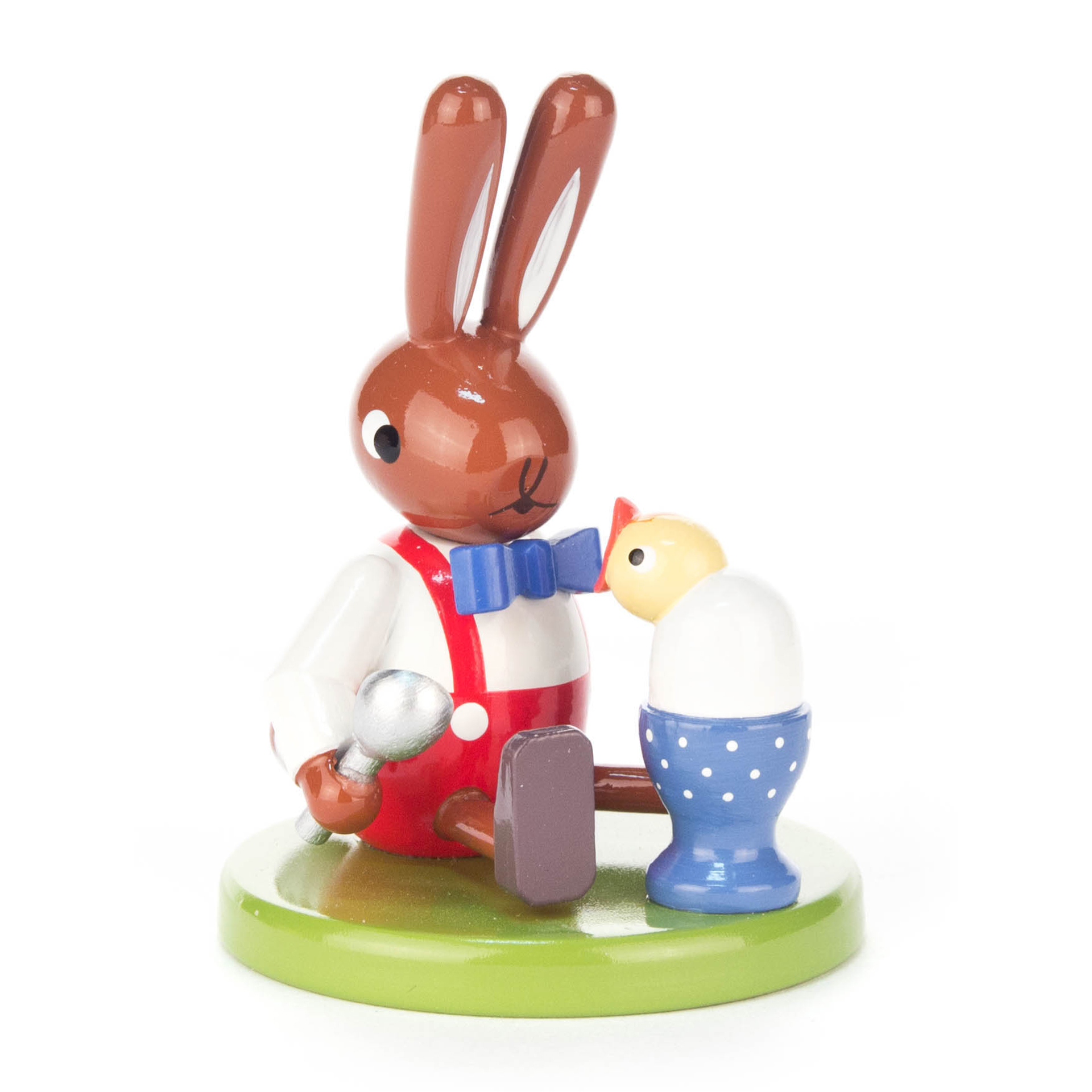 Hase mit Eierbecher, klein Hase mit Eierbecher, klein