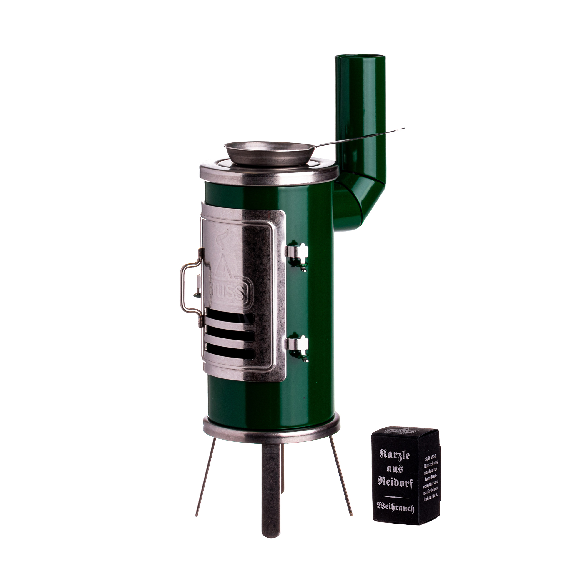 Kanonenofen grün Kanonenofen grün