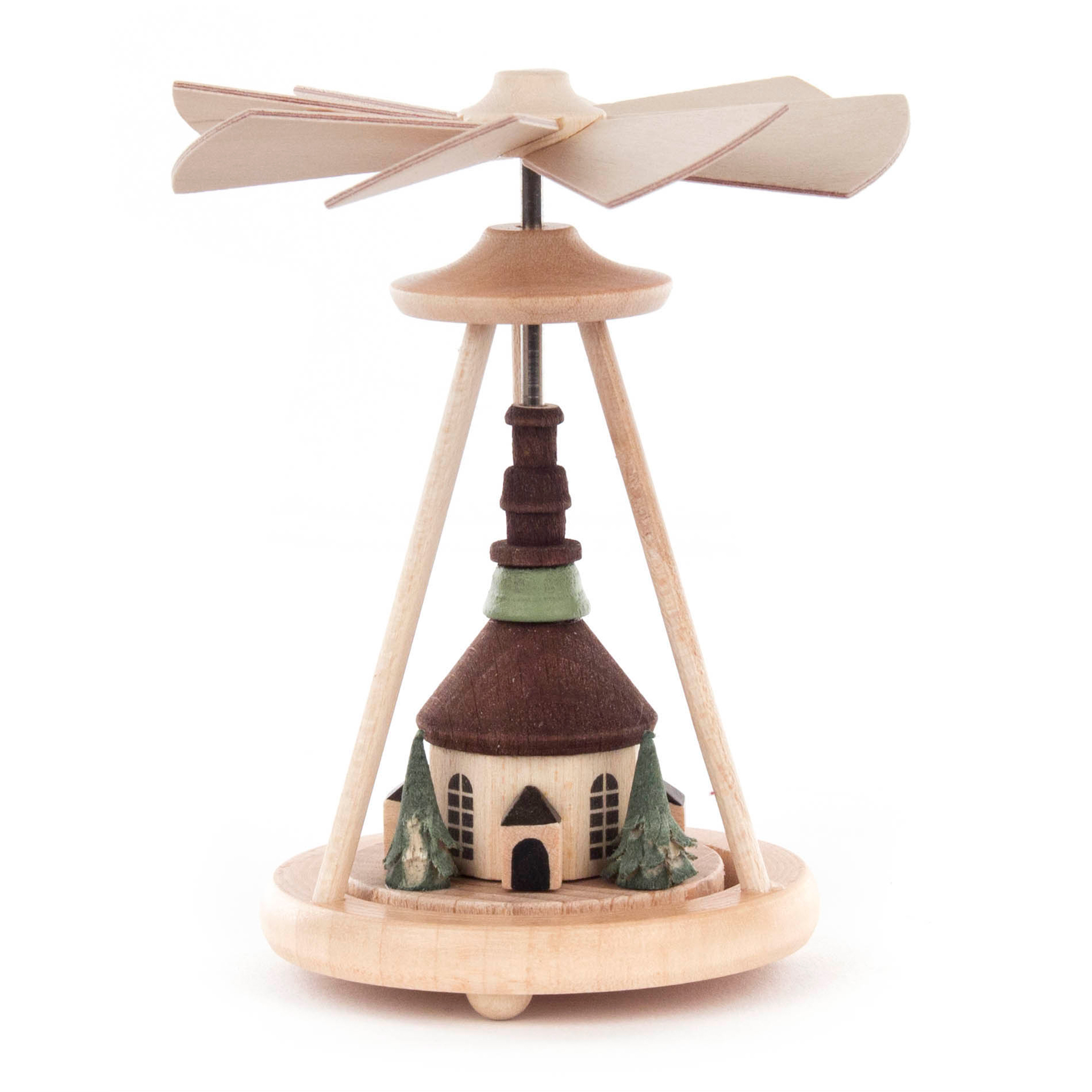 Mini Pyramide Seiffener Kirche, Wärmespiel