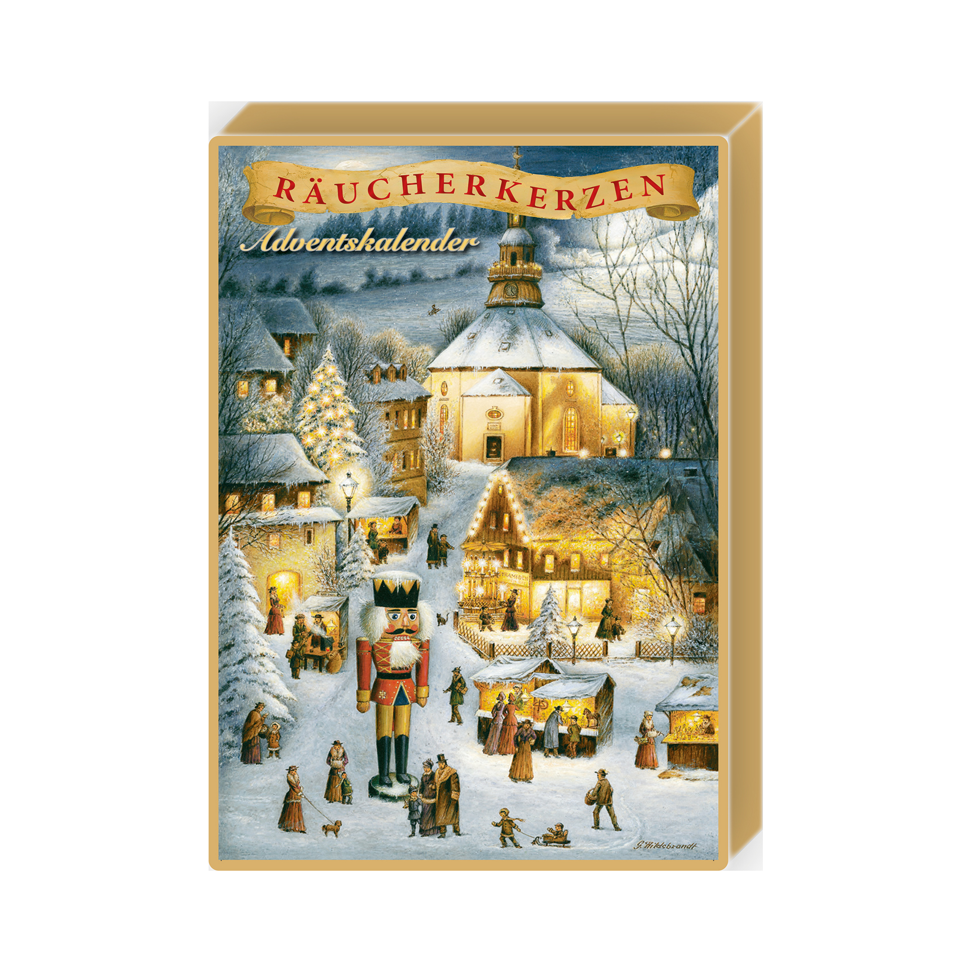 Räucherkerzen Adventskalender Seiffen