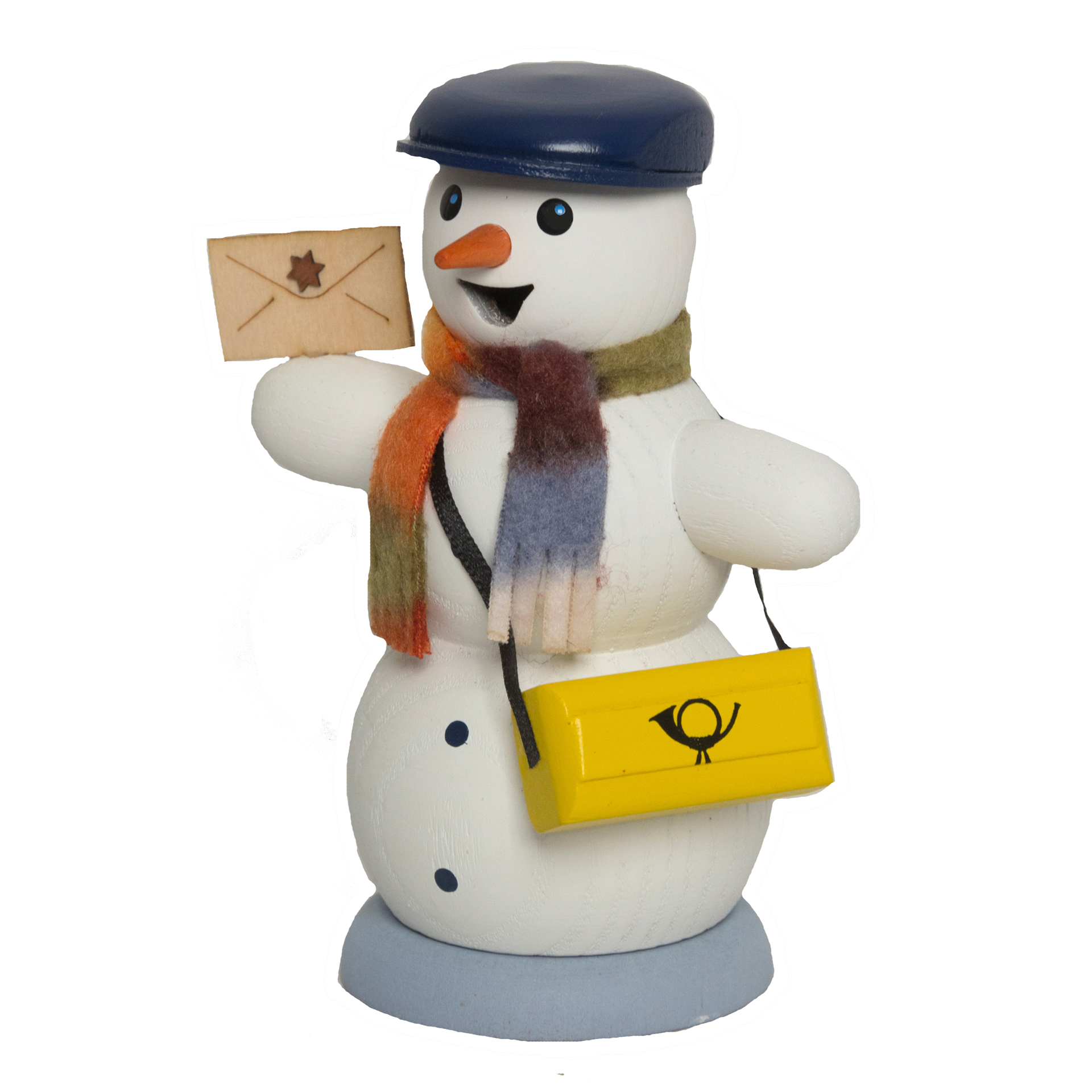 Schneemann Briefträger
