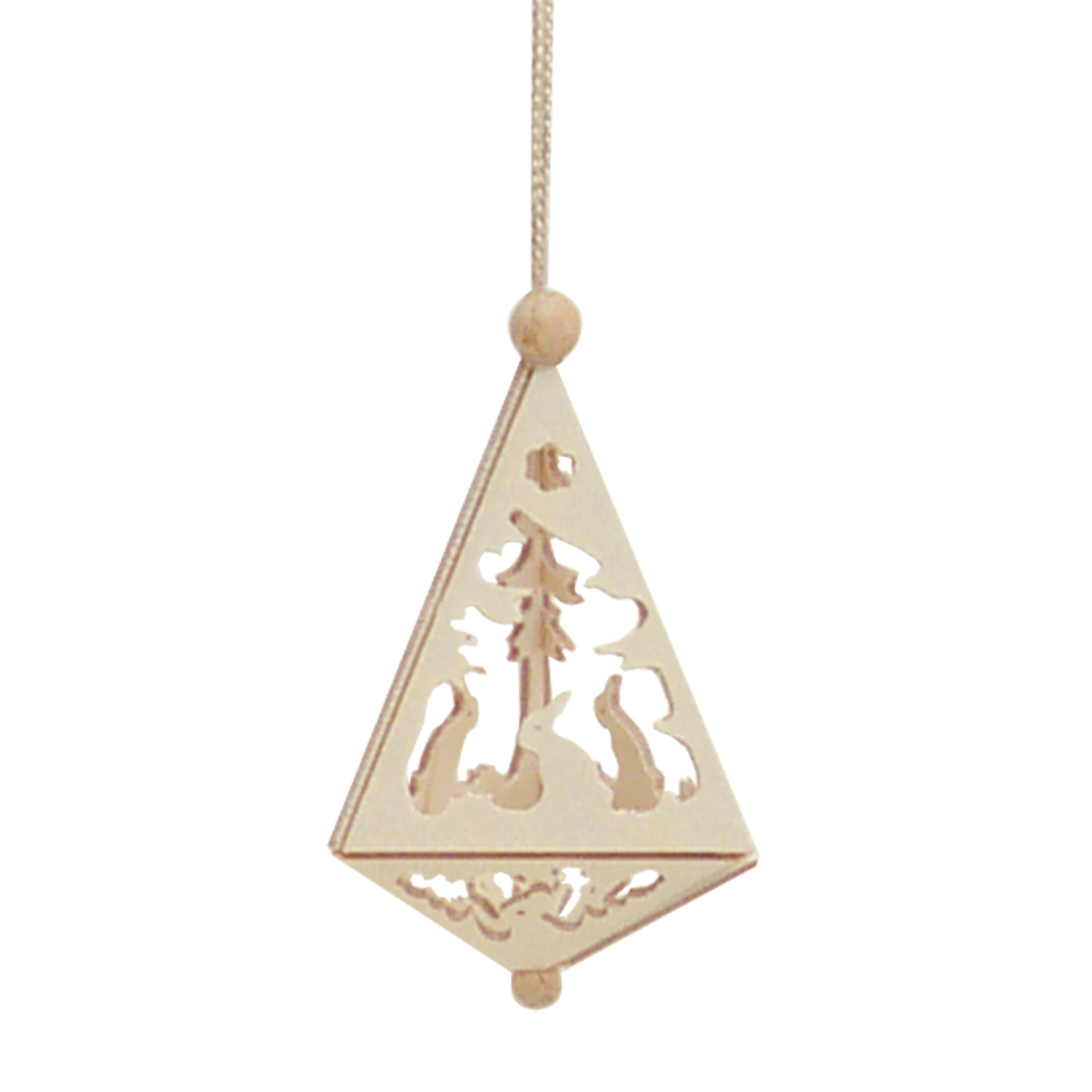 Baumschmuck Pyramide 3D