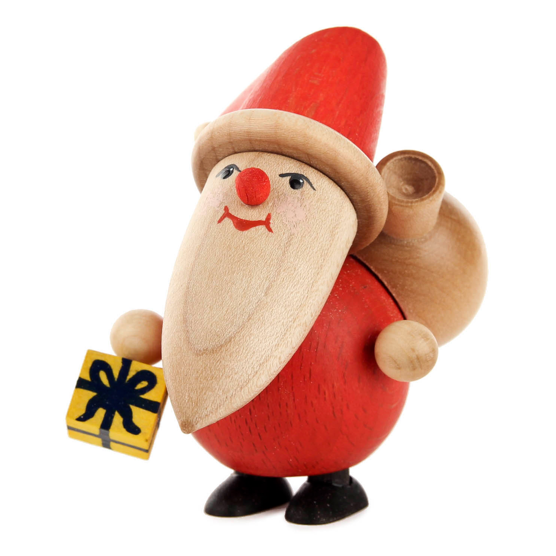 Weihnachtsmann mit Päckchen