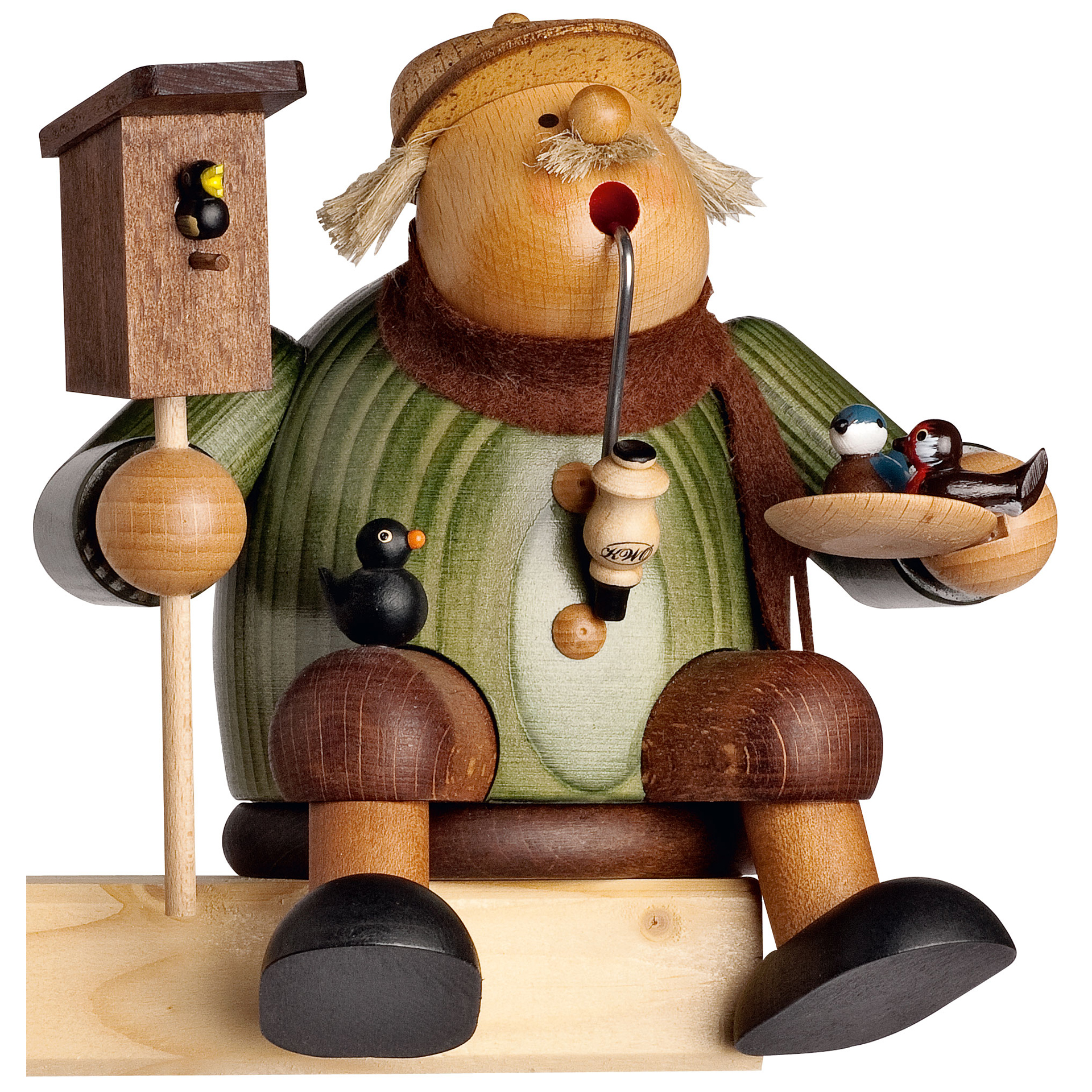 Rauchfigur Vogelfreund