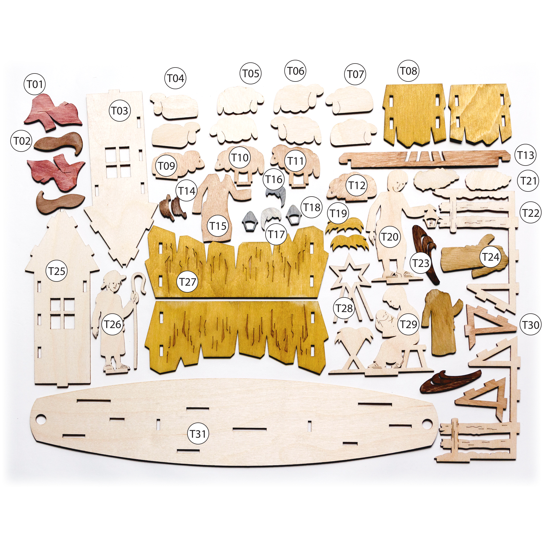 Austauschmotiv Krippe für BS Lichterbogen