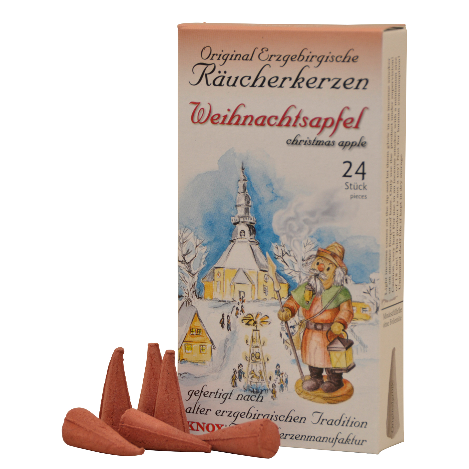 Knox Räucherkerzen Erzgebirgischer Weihnachtsapfel 