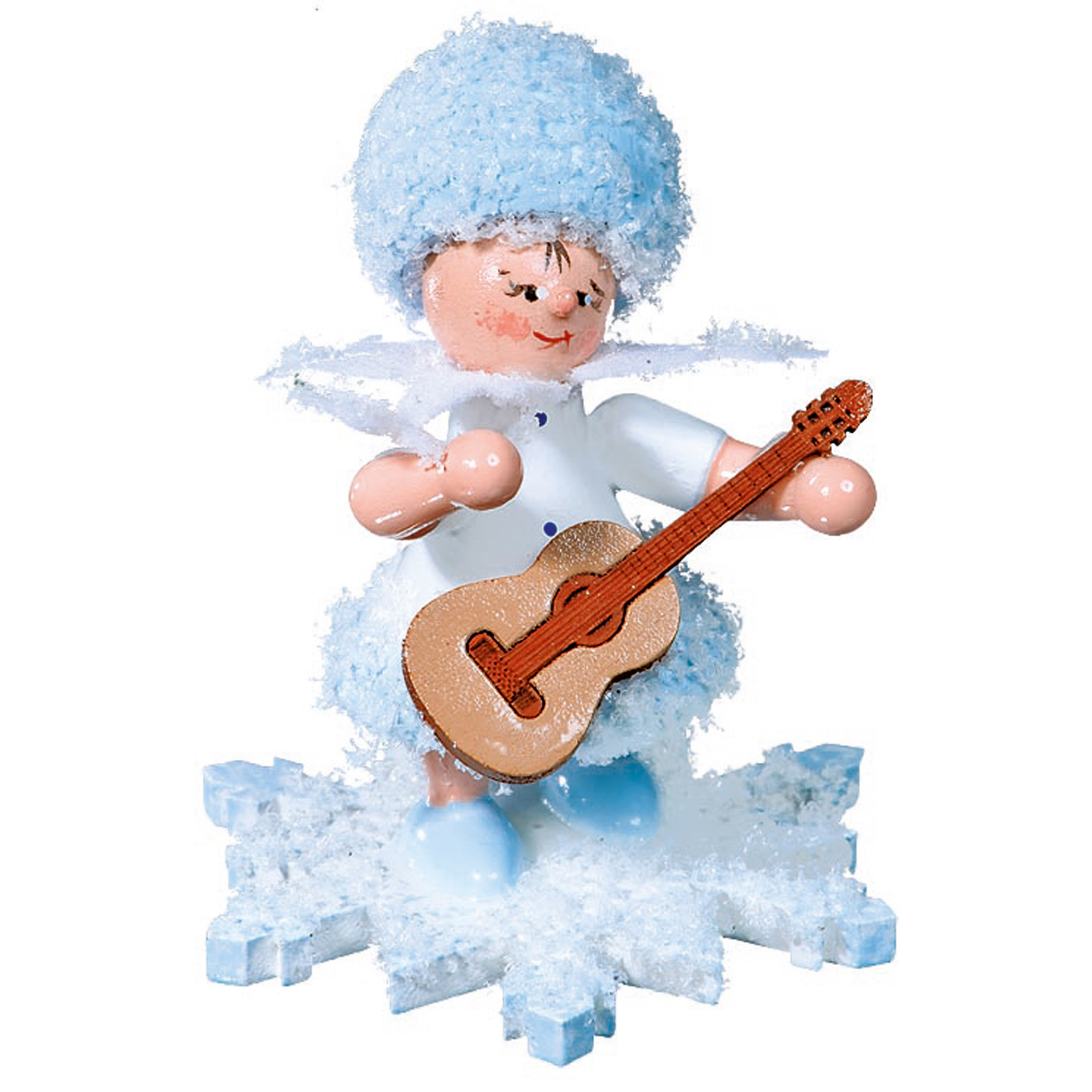 Schneeflöckchen mit Gitarre