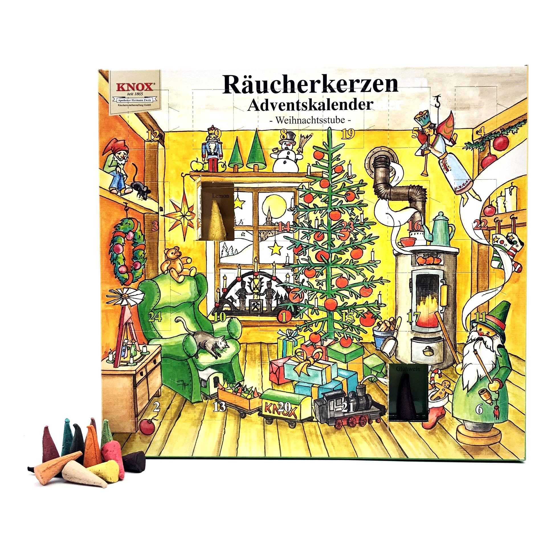 Knox Räucherkerzen Adventskalender 