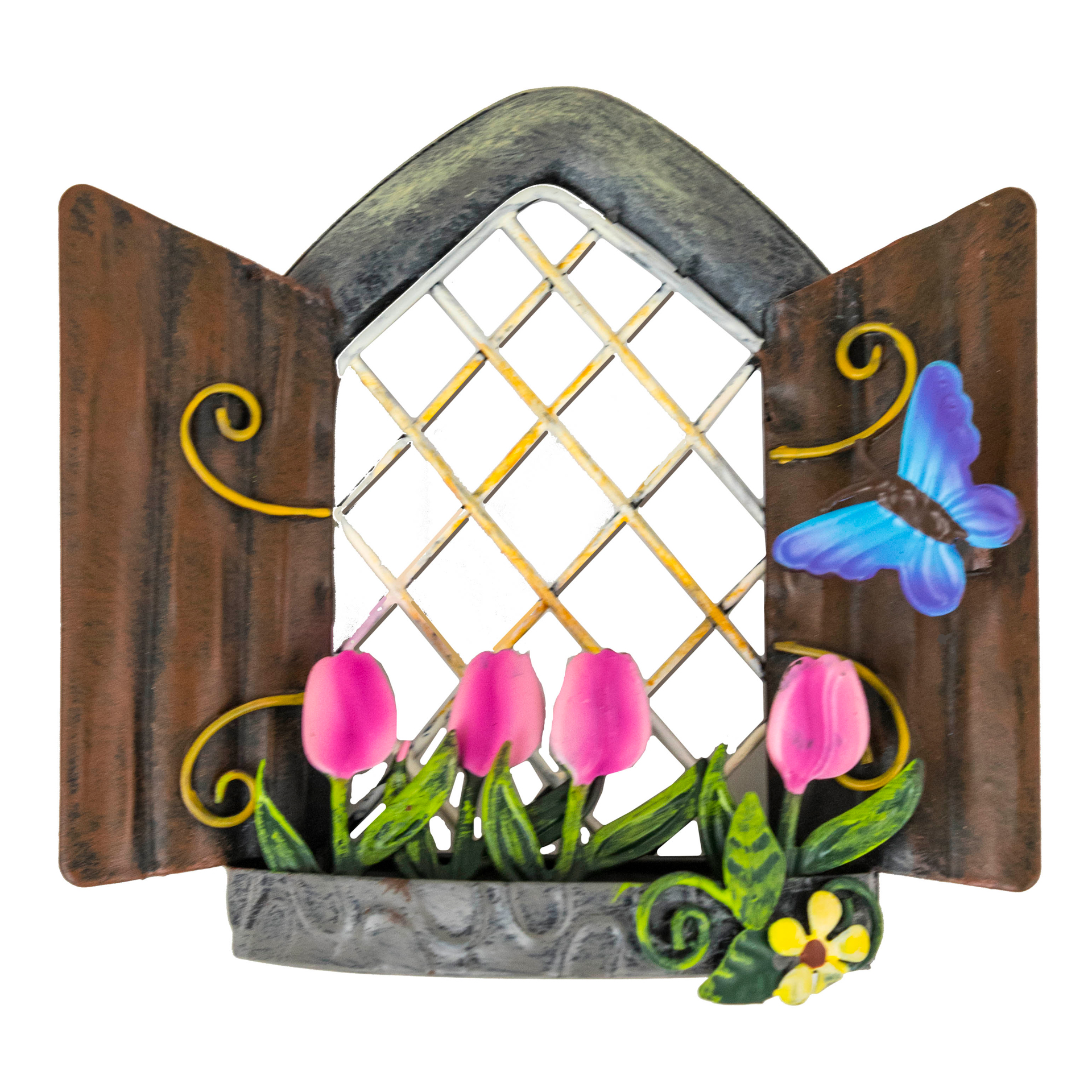 Feen-Fenster mit Blumenkasten