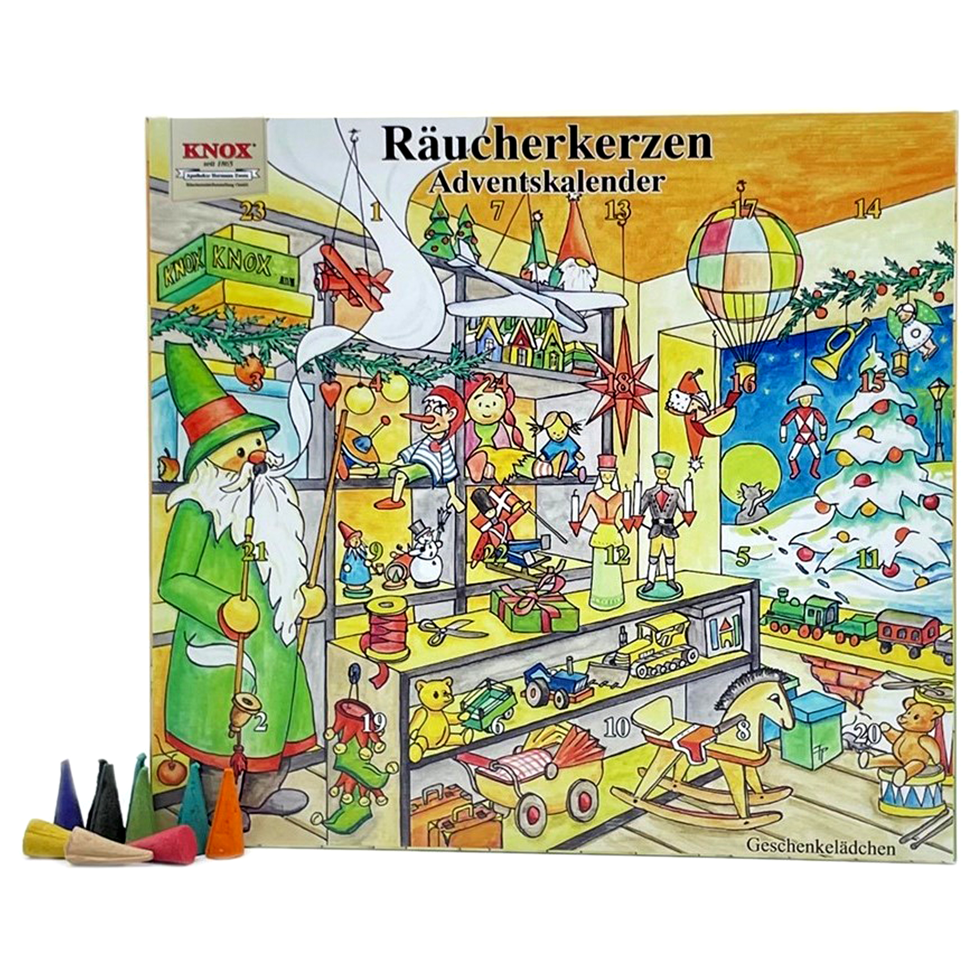 Knox Räucherkerzen Adventskalender 