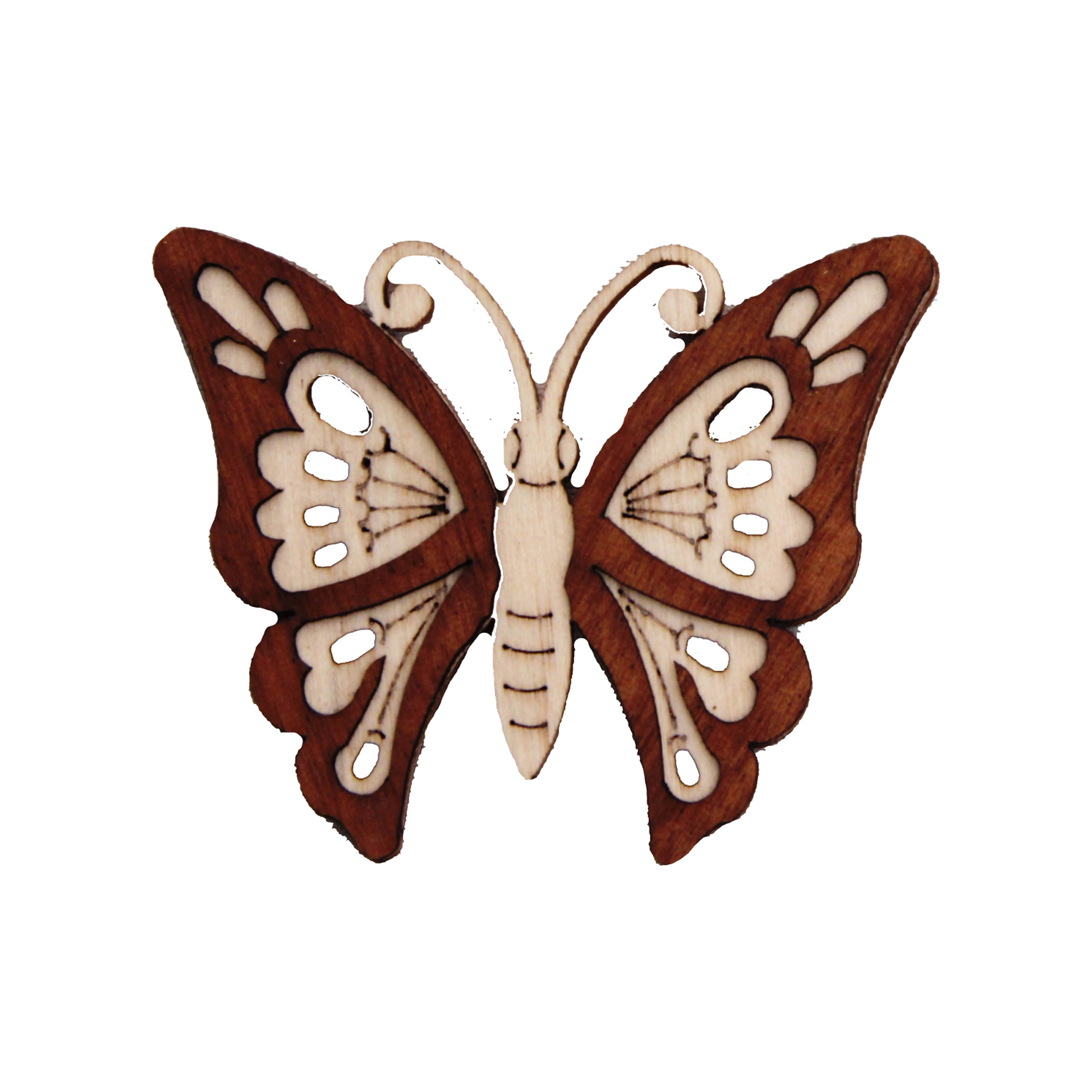 Baumschmuck Schmetterling dunkel