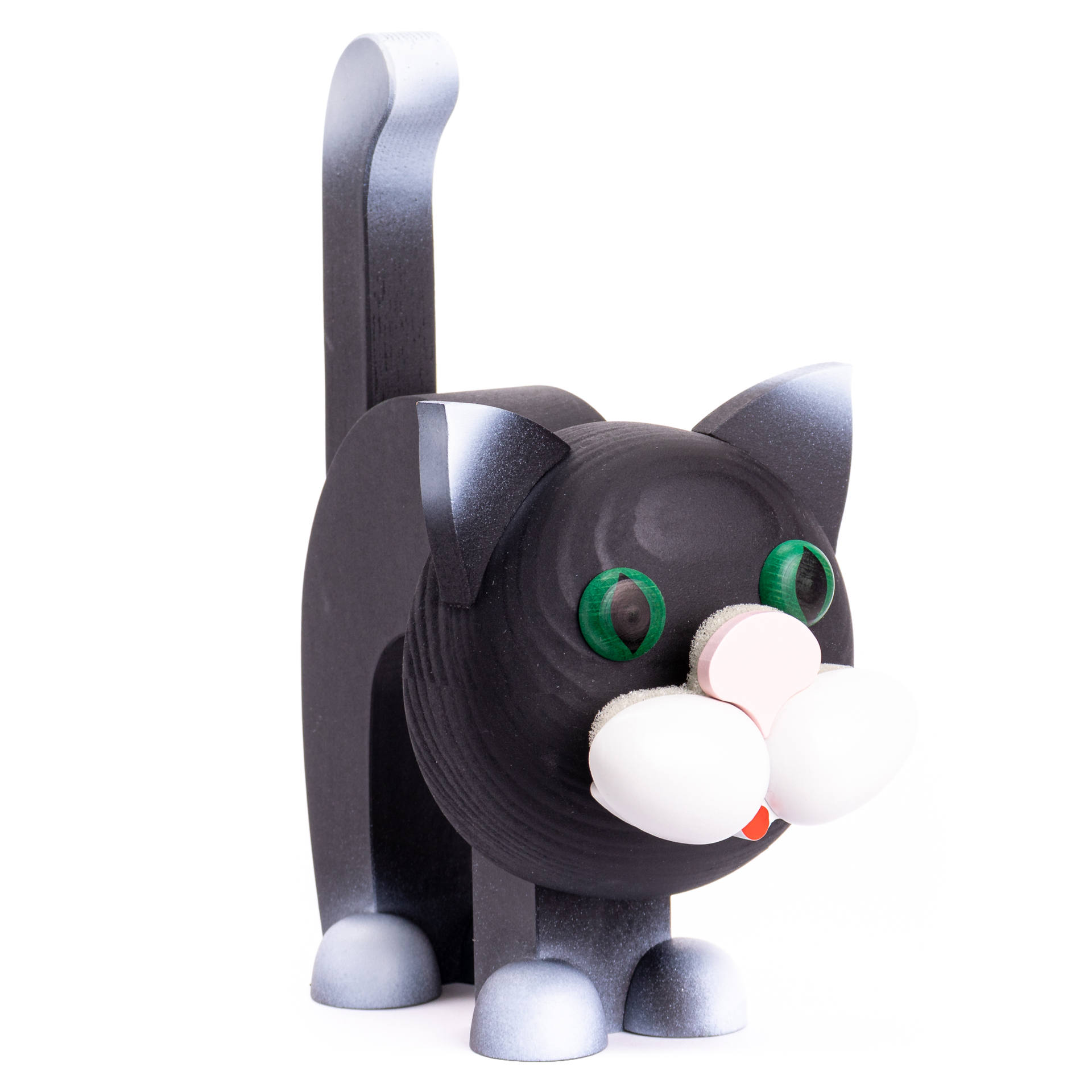Brillenständer Katze schwarz
