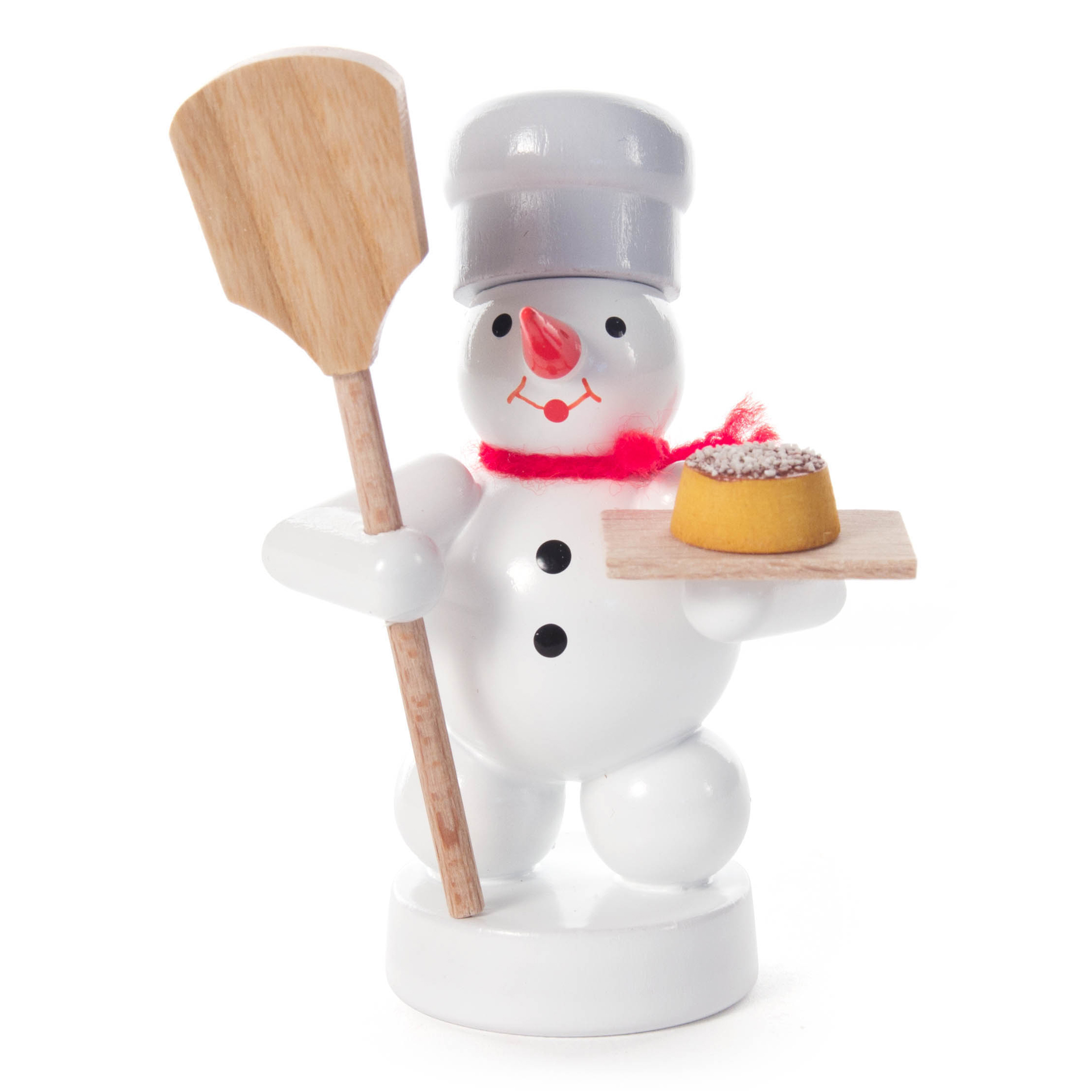 Schneemann mit Brotschieber Schneemann mit Brotschieber