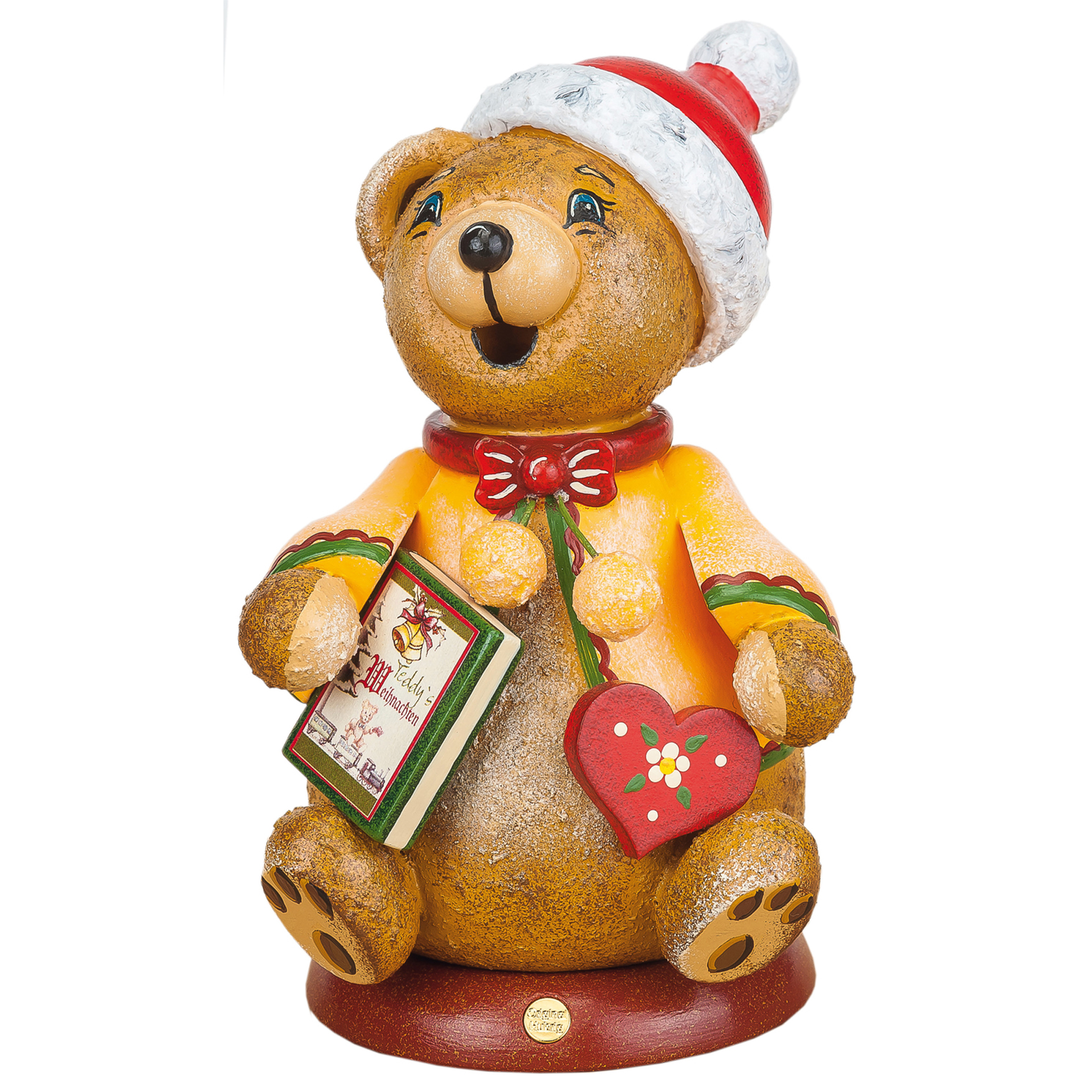 Rauchfigur Teddy's Weihnachtsgeschichte