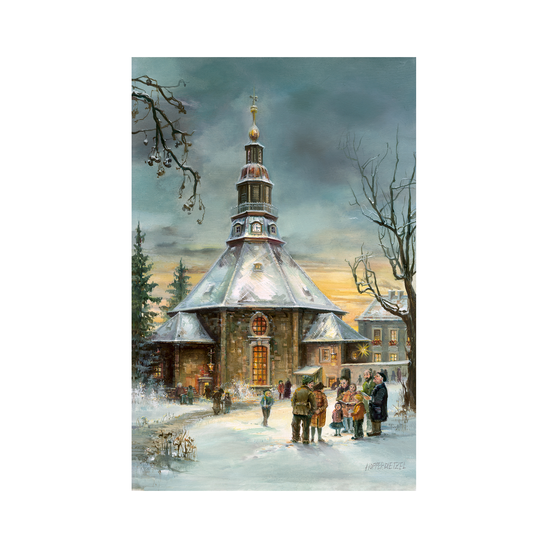 Adventskalender Seiffener Kirche