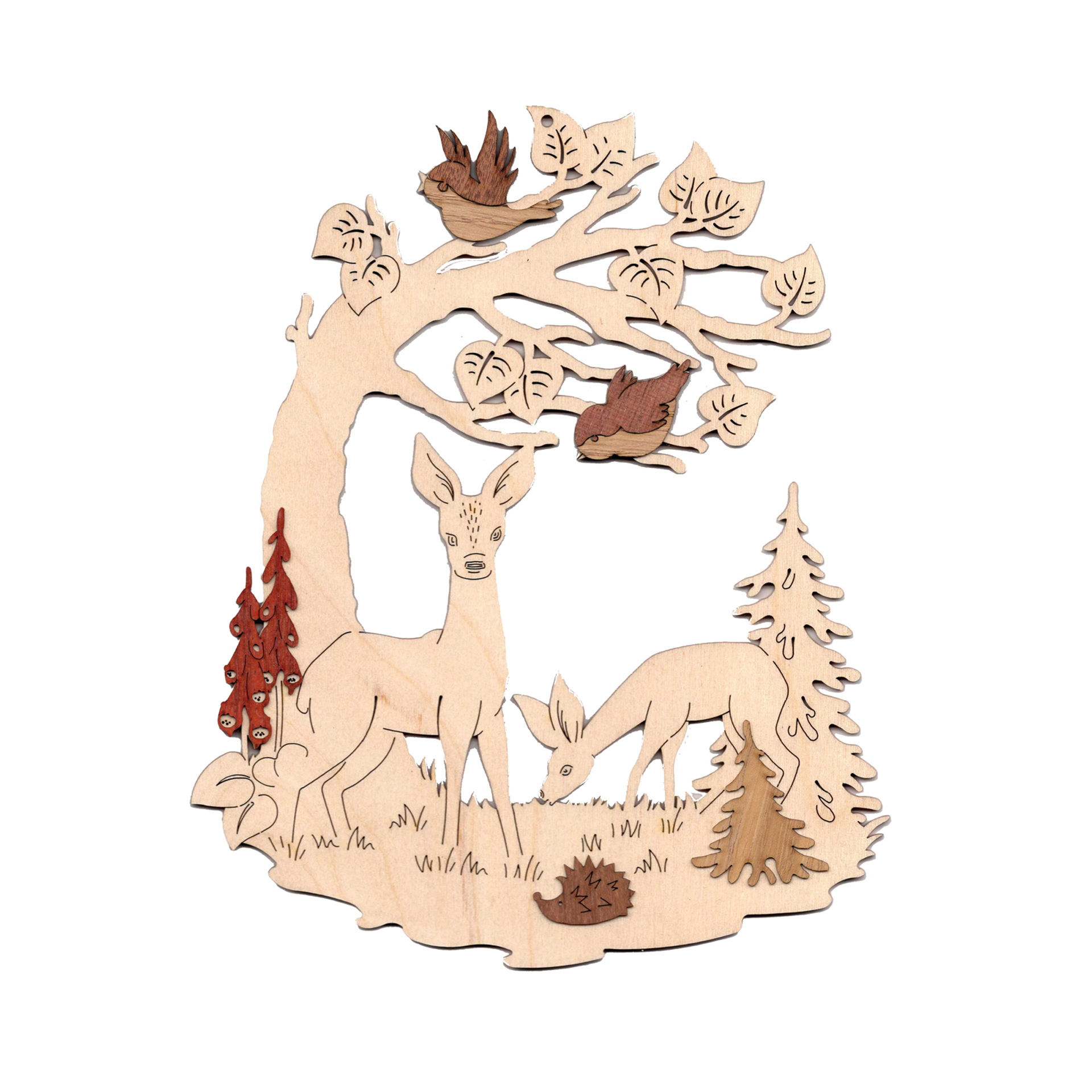 Fensterbild Rehe Fensterbild Rehe