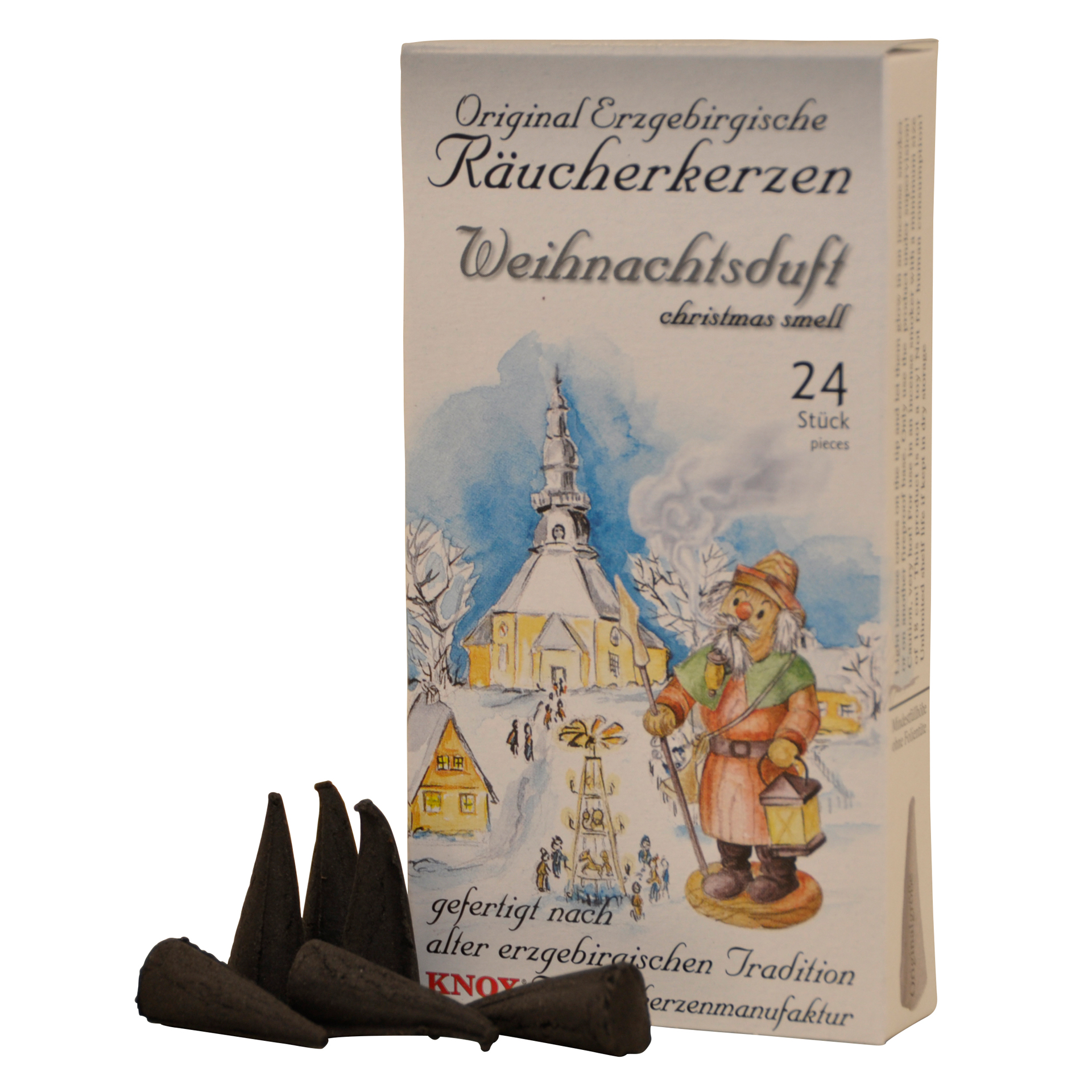 Knox Räucherkerzen Erzgebirgischer Weihnachtsduft Knox Räucherkerzen Erzgebirgischer Weihnachtsduft