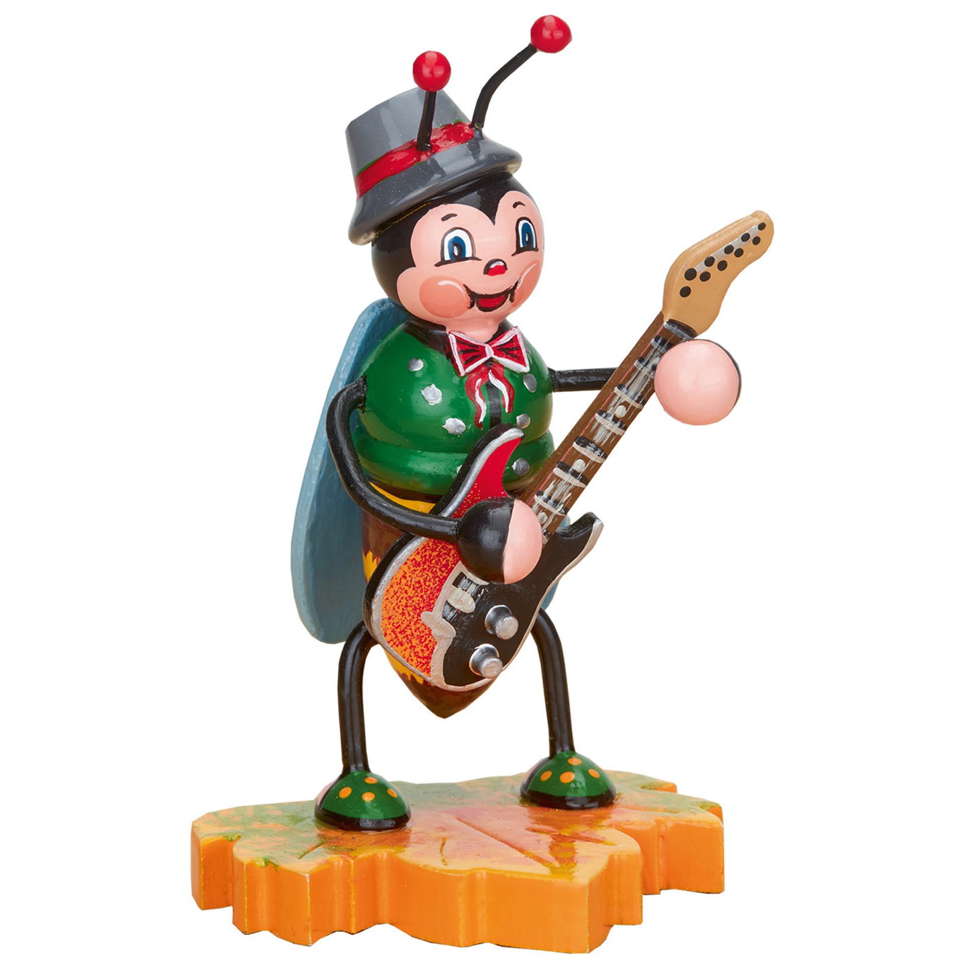 Hummel mit E-Gitarre