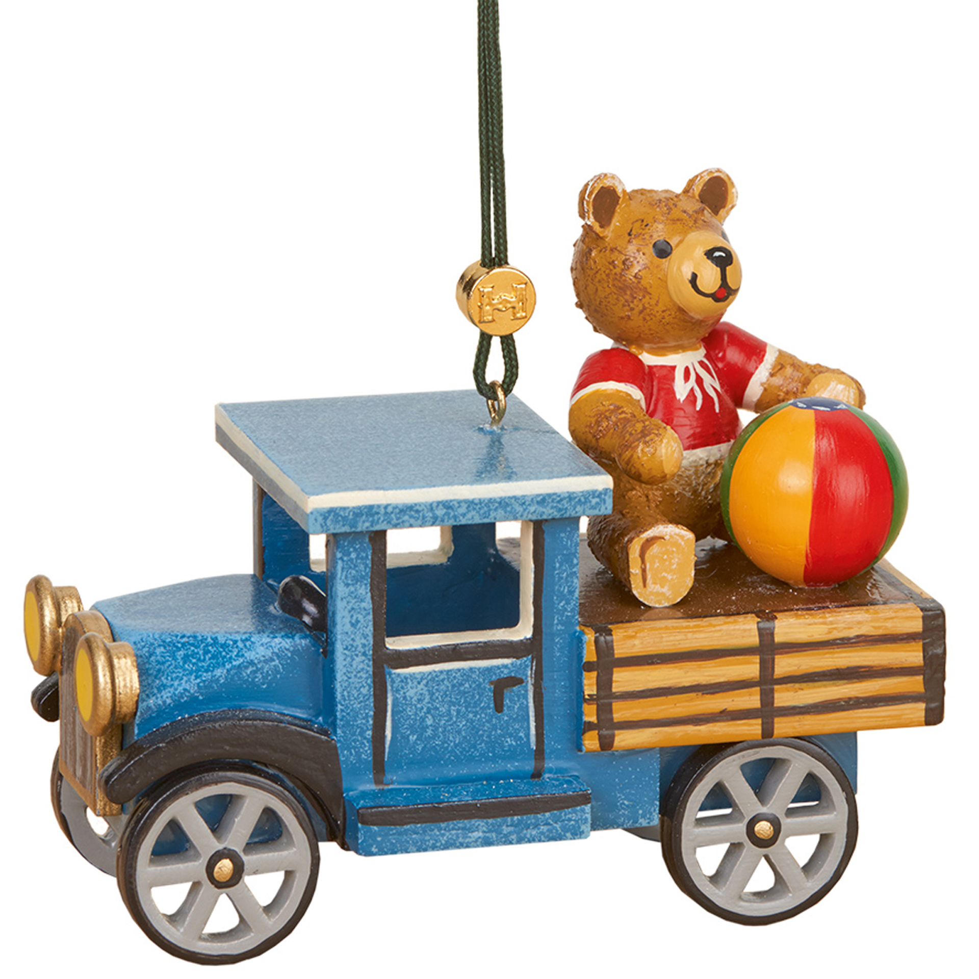 Baumschmuck LKW mit Teddy