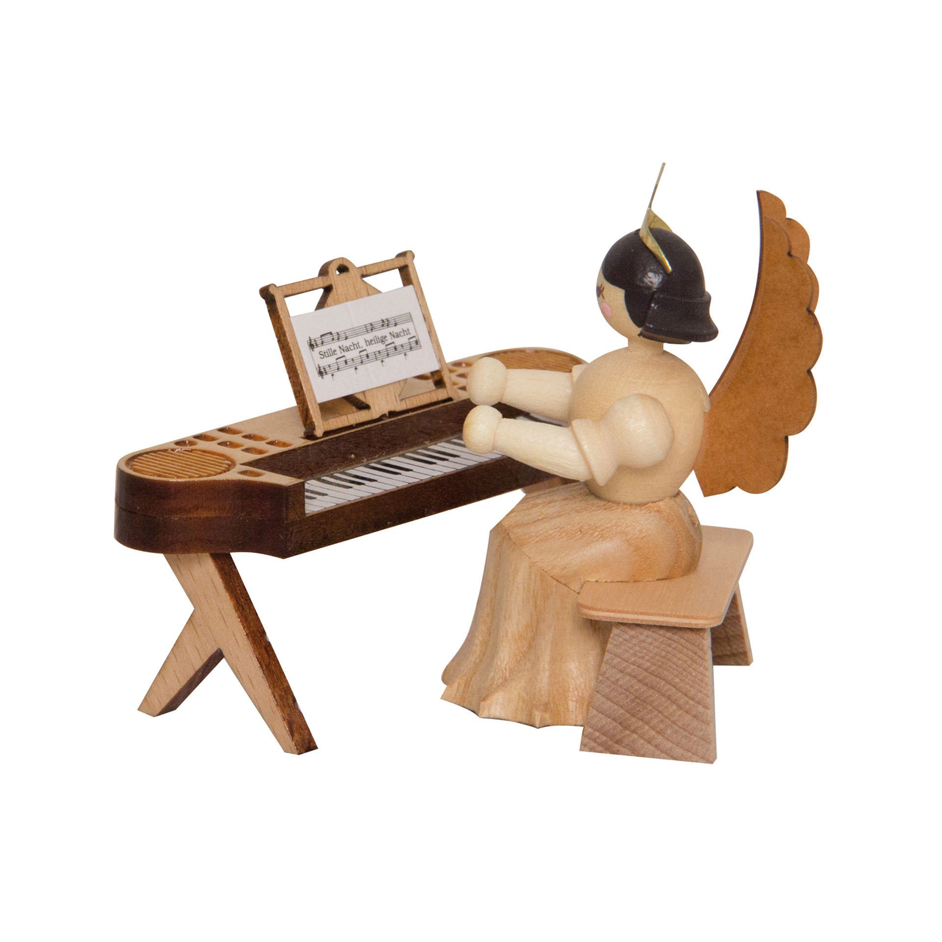 Engel mit E-Piano, 7cm 