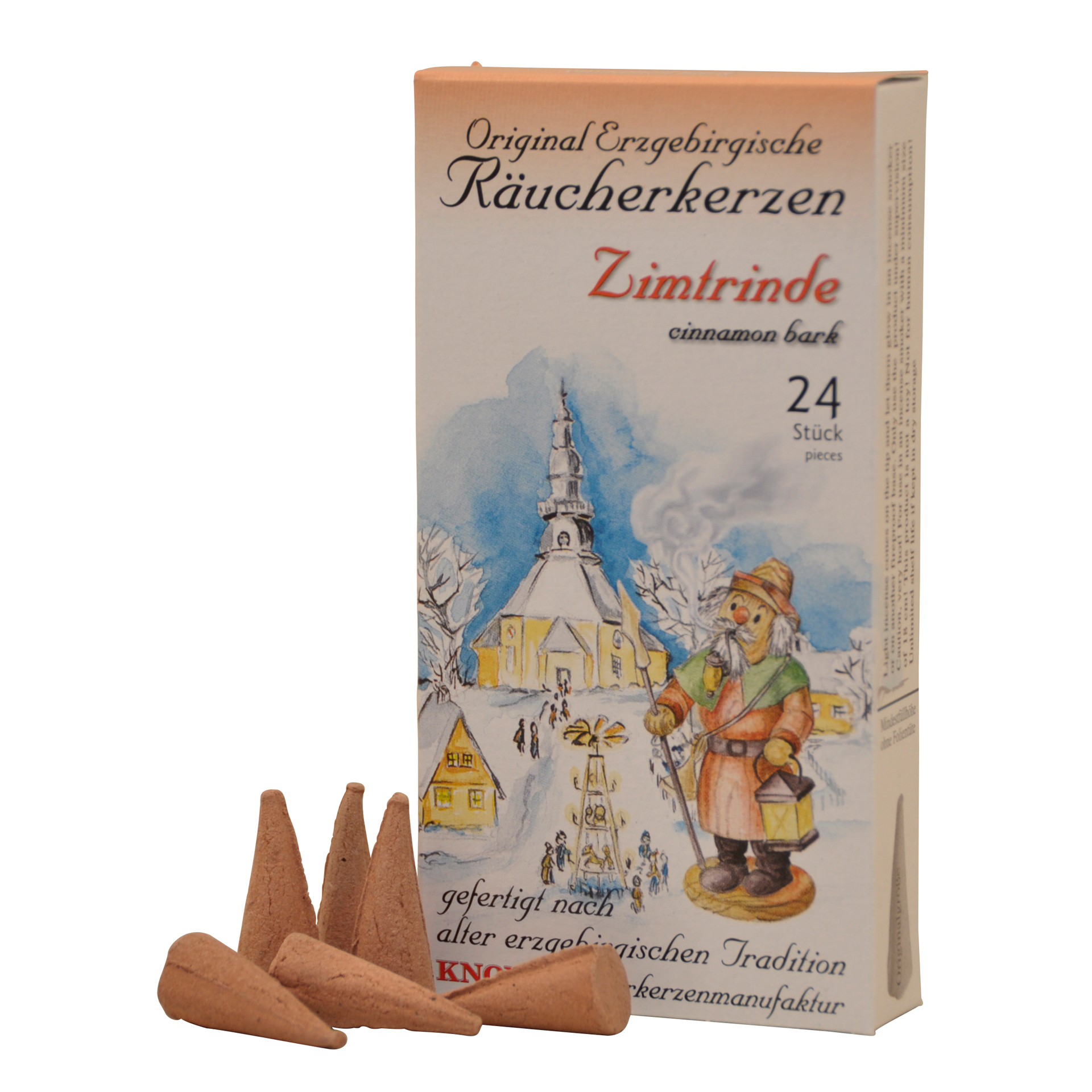 Knox Räucherkerzen Erzgebirgische Zimtrinde Knox Räucherkerzen Erzgebirgische Zimtrinde