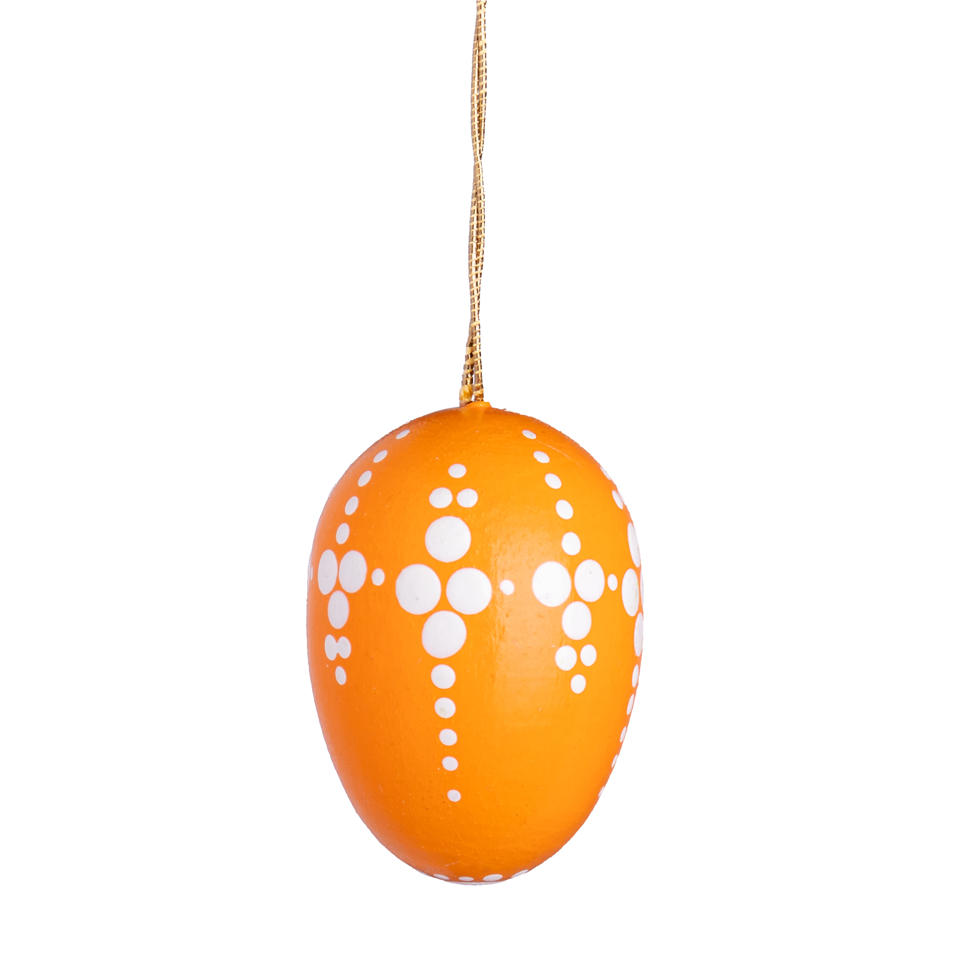 Baumschmuck Ei, orange