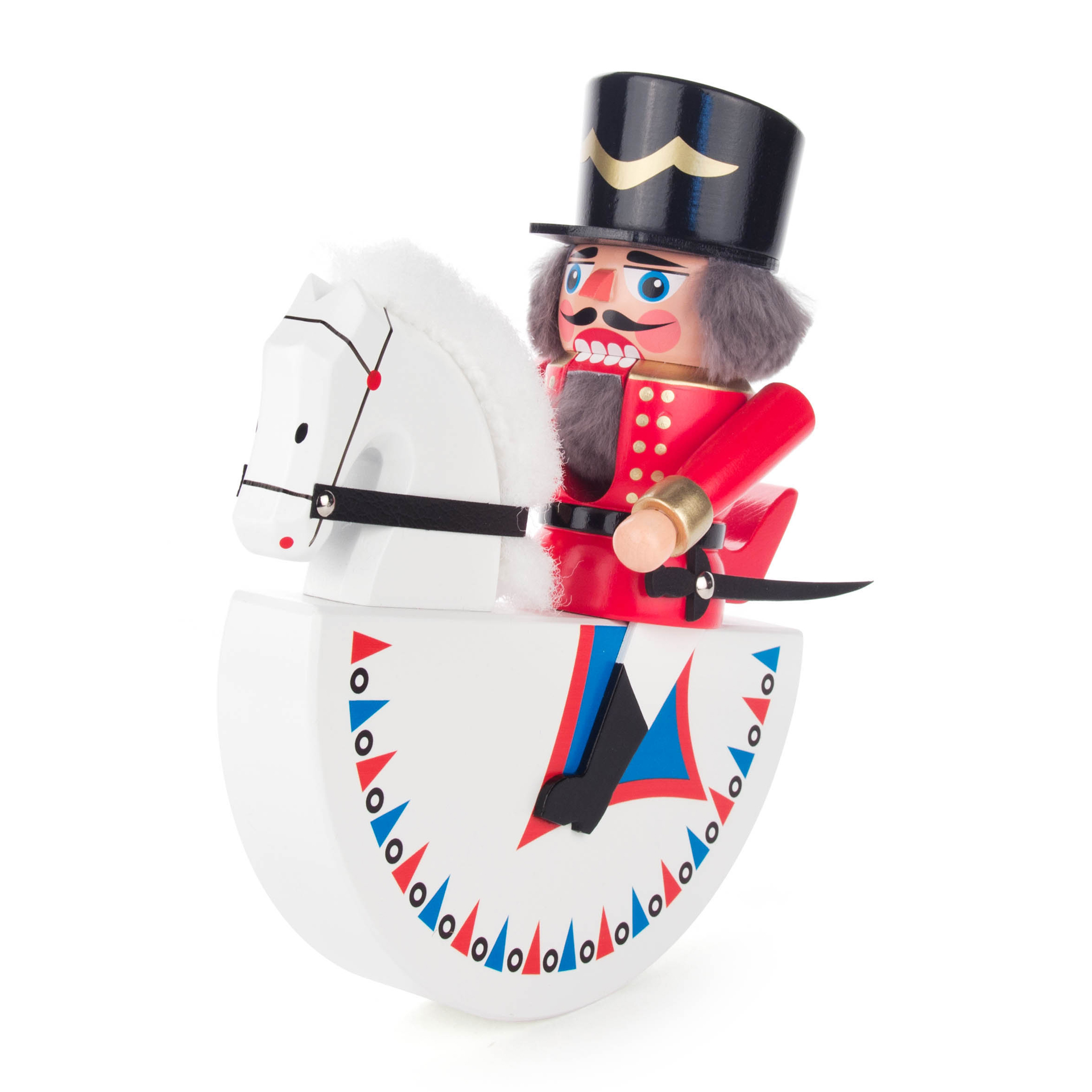 Nussknacker Reiterlein Husar rot, 21cm