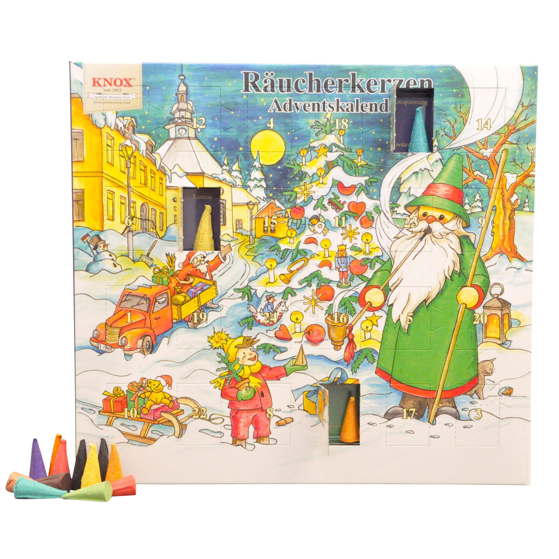 Knox Räucherkerzen Adventskalender 