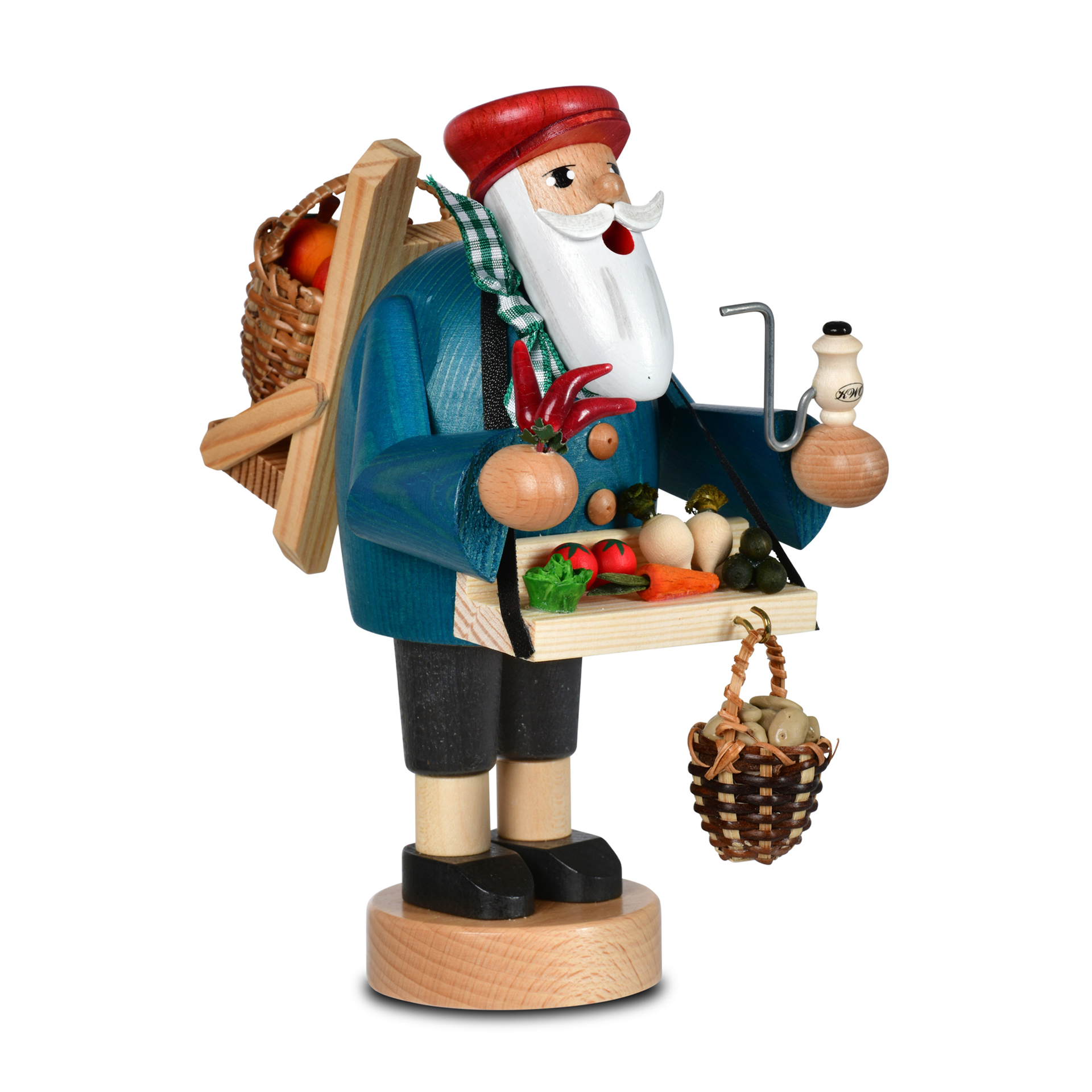 Rauchfigur Obst- und Gemüsehändler Rauchfigur Obst- und Gemüsehändler