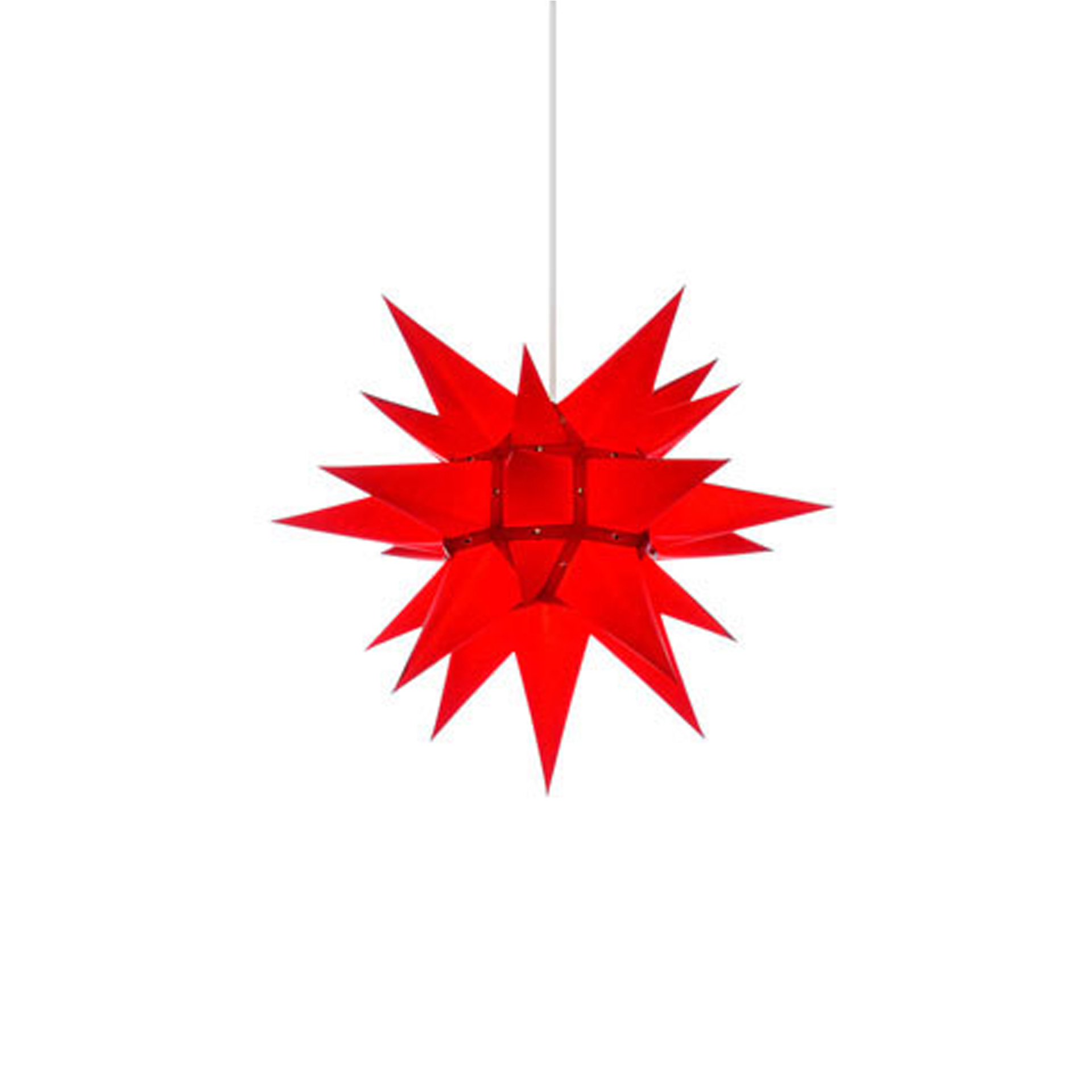 Herrnhuter Innenstern I4, rot