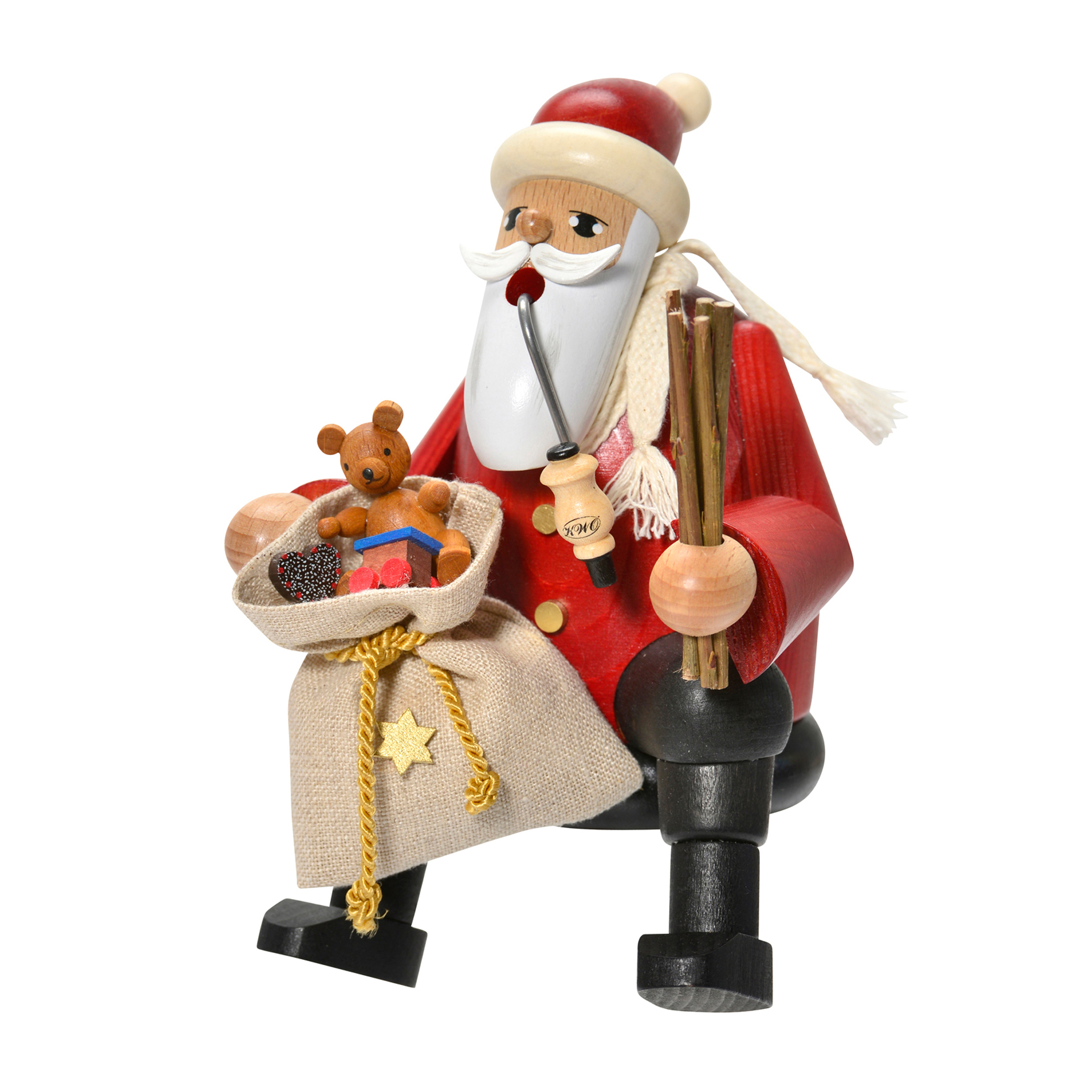 Rauchfigur Weihnachtsmann 