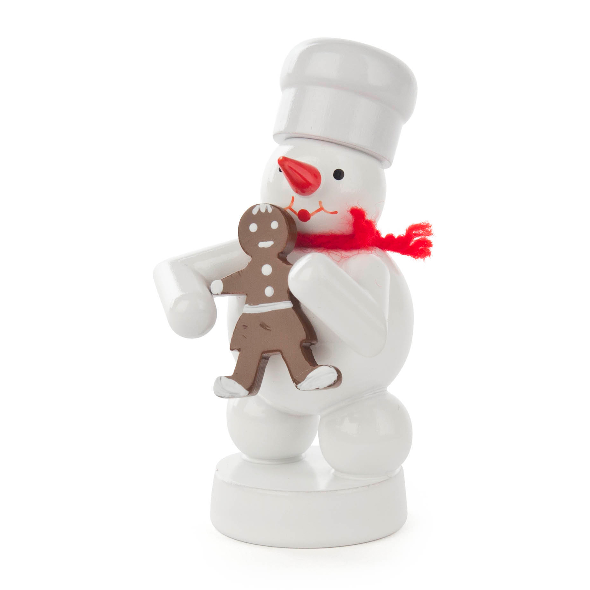 Schneemann mit Pfefferkuchenfrau
