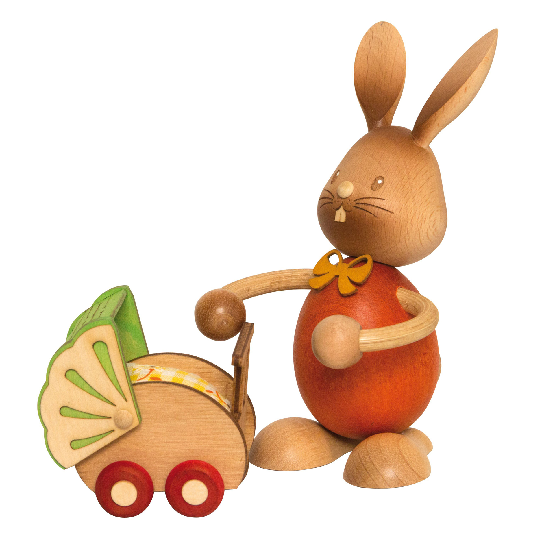 Stupsi Hase mit Kinderwagen