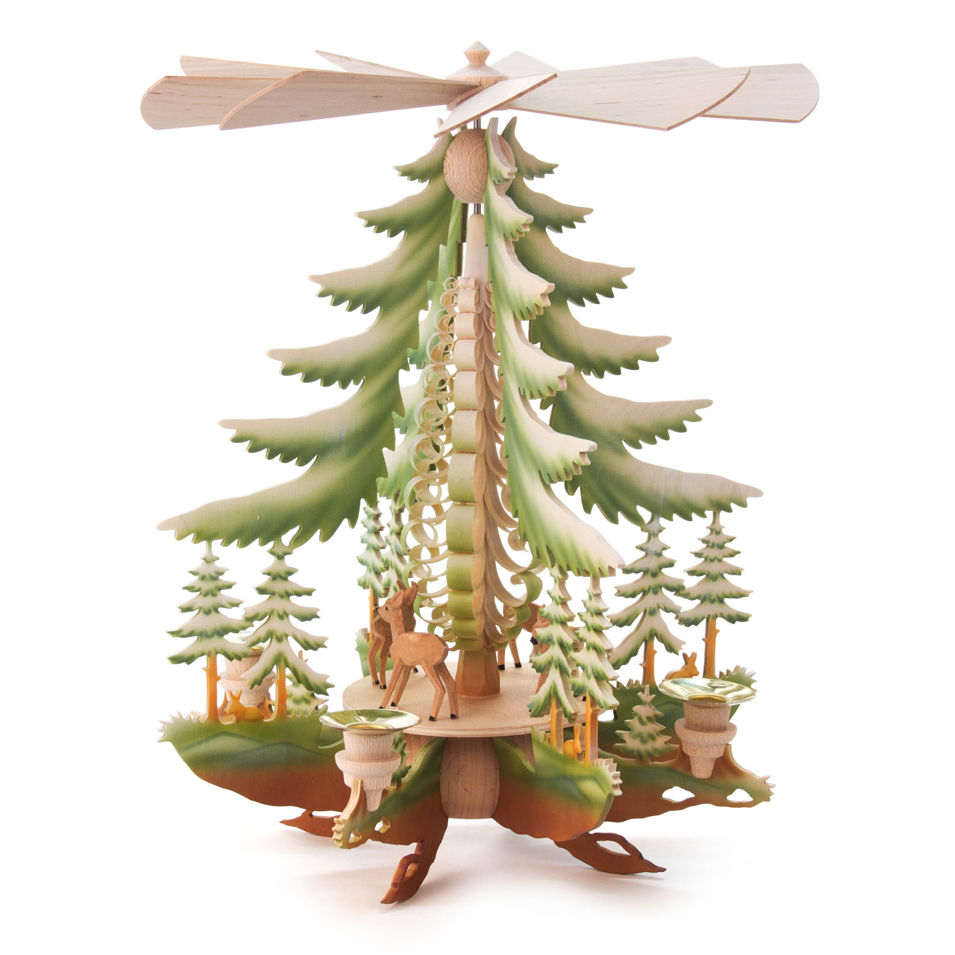 Pyramide mit Rehen Pyramide mit Rehen