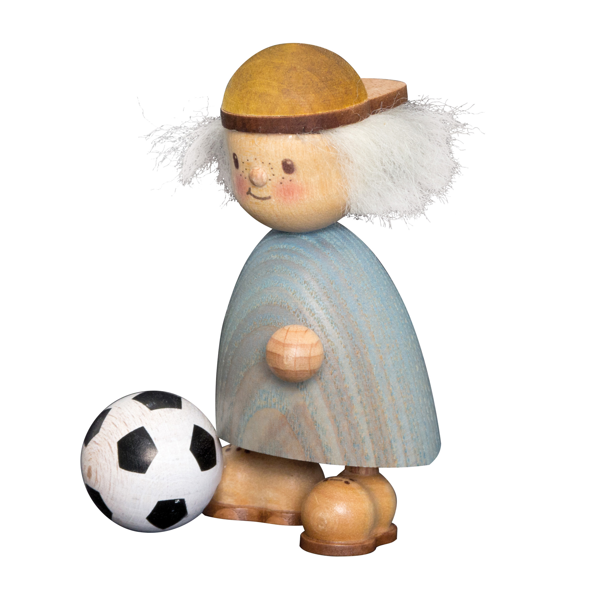 Finn mit Fußball