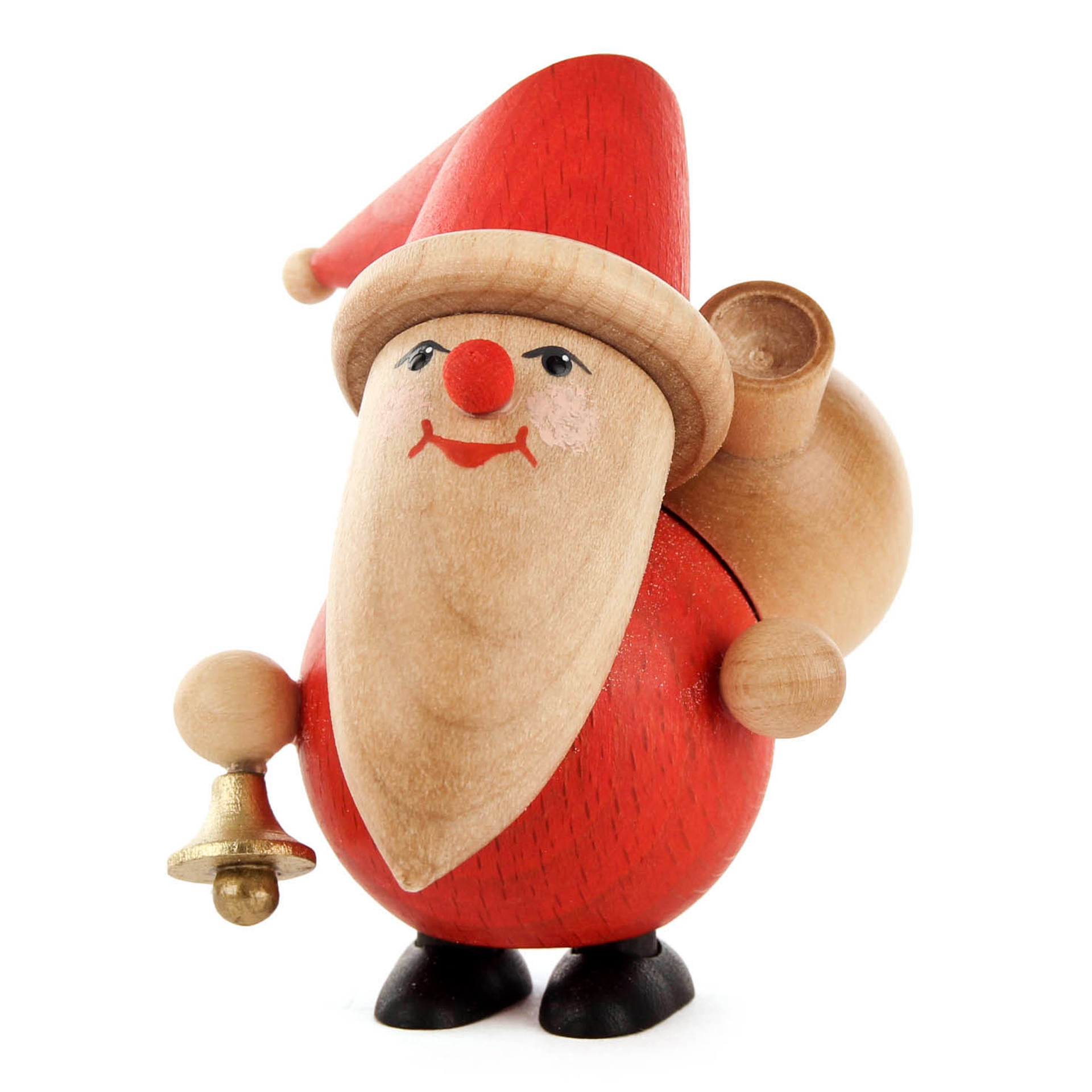 Weihnachtsmann mit Glocke