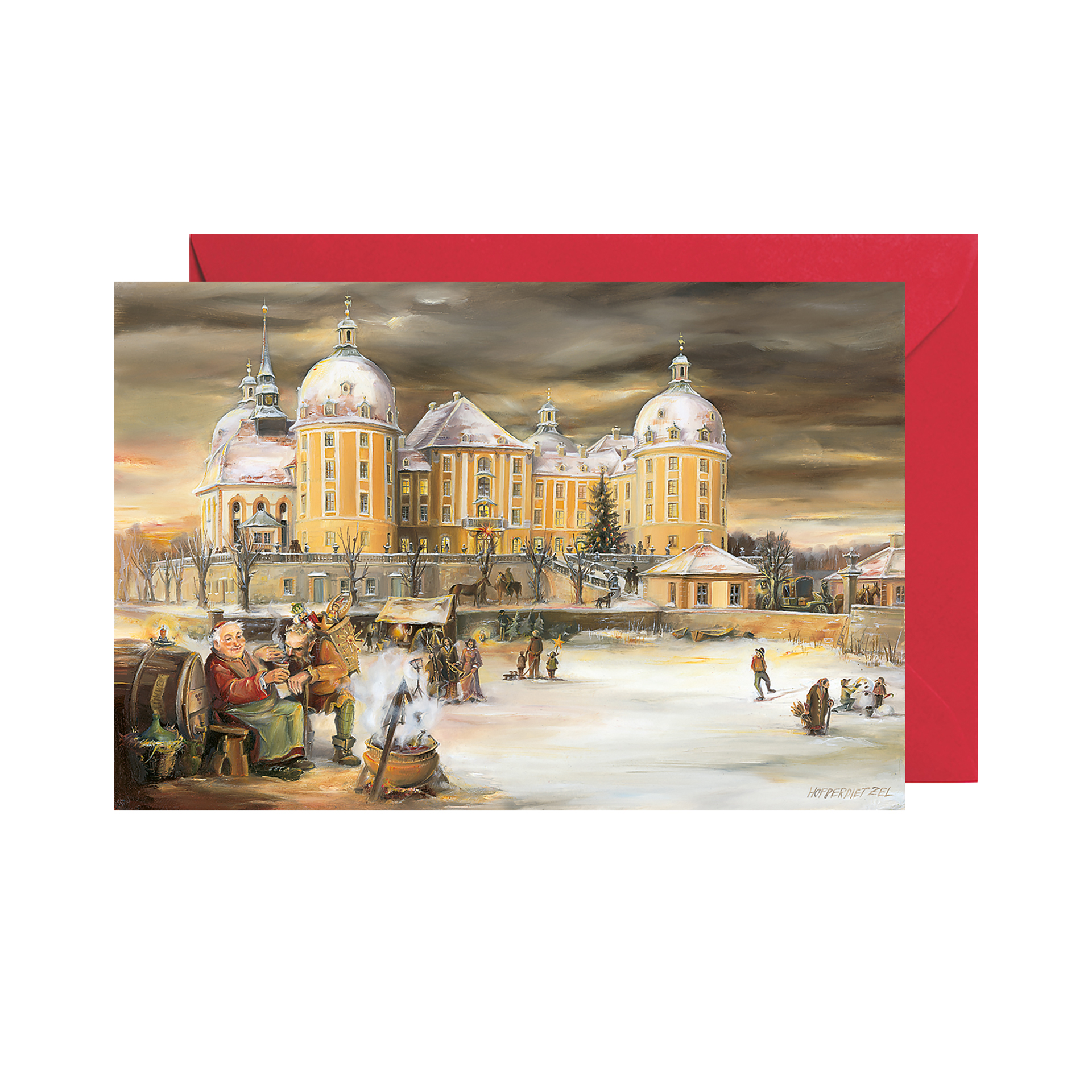 Miniadventskalender Schloss Moritzburg