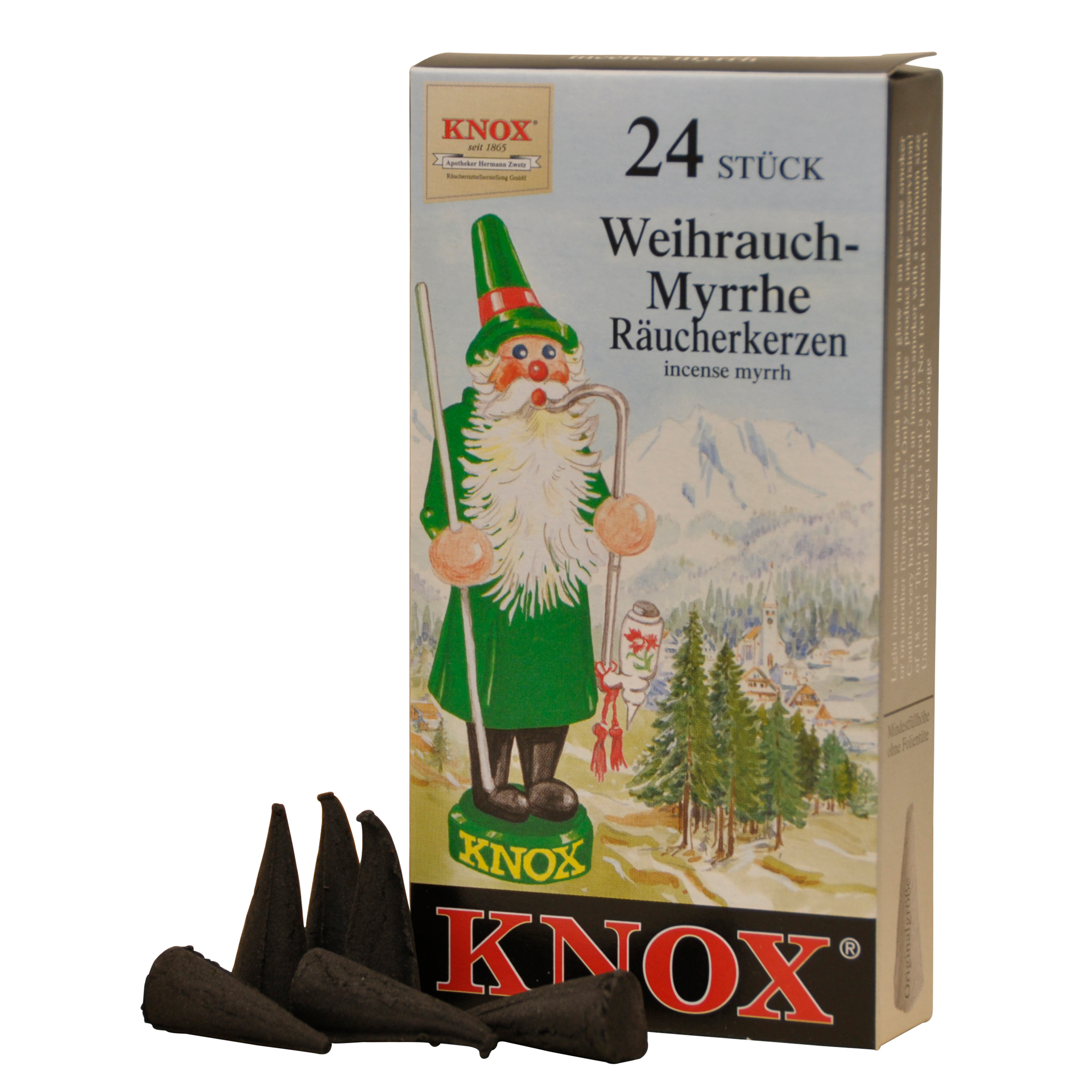 Knox Räucherkerzen Weihrauch 