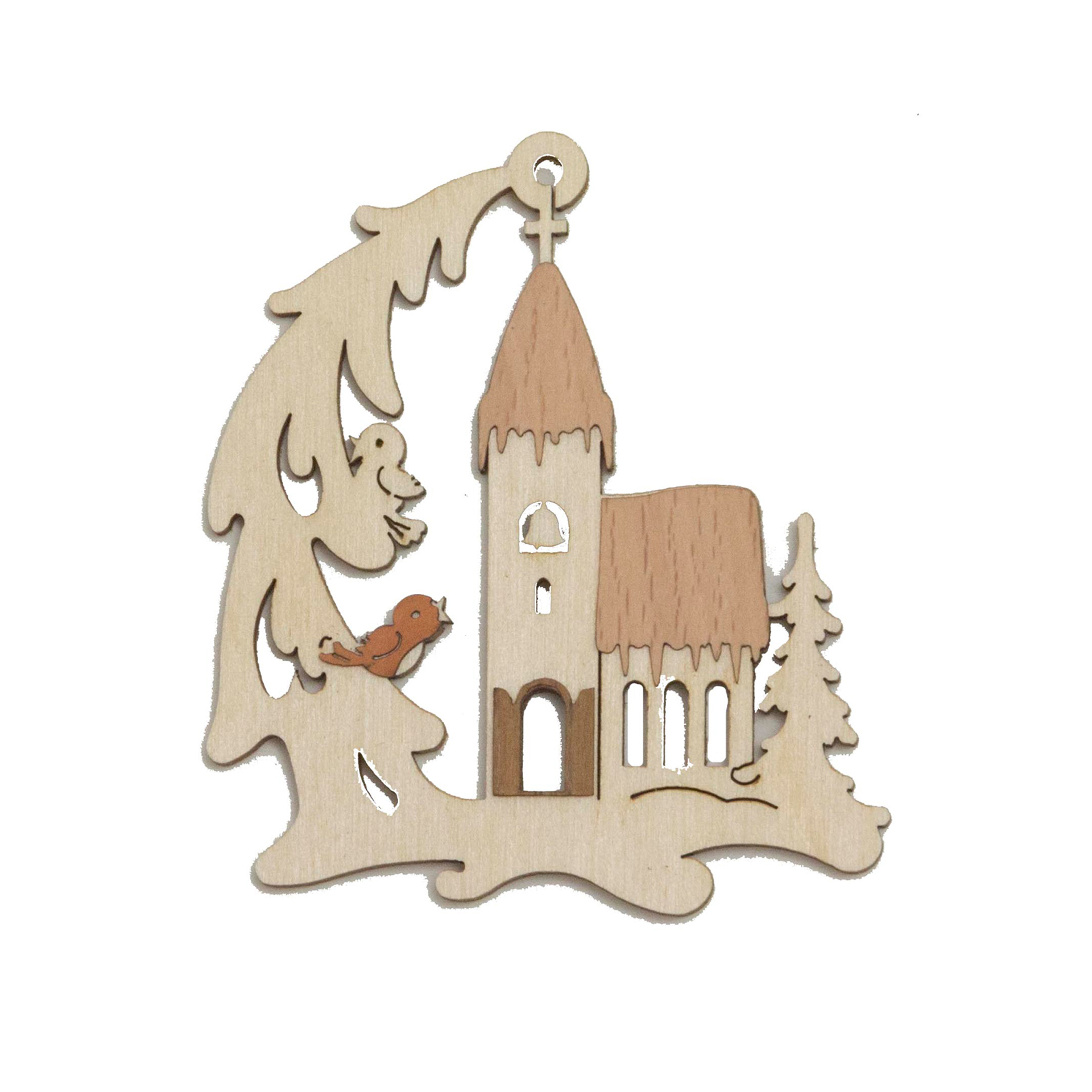 Baumschmuck Winterhäuser -  Kirche