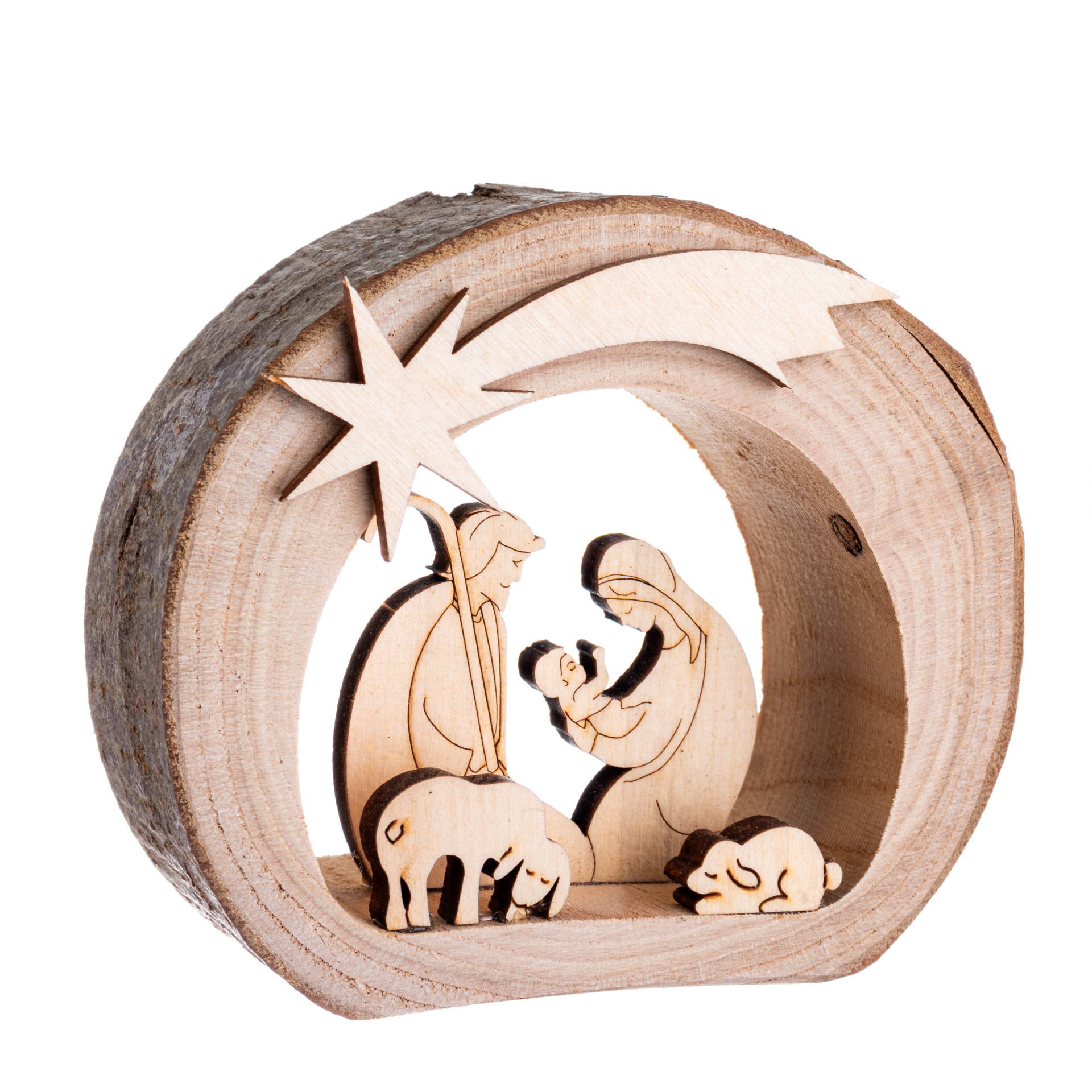 Grotte mit Heiliger Familie
