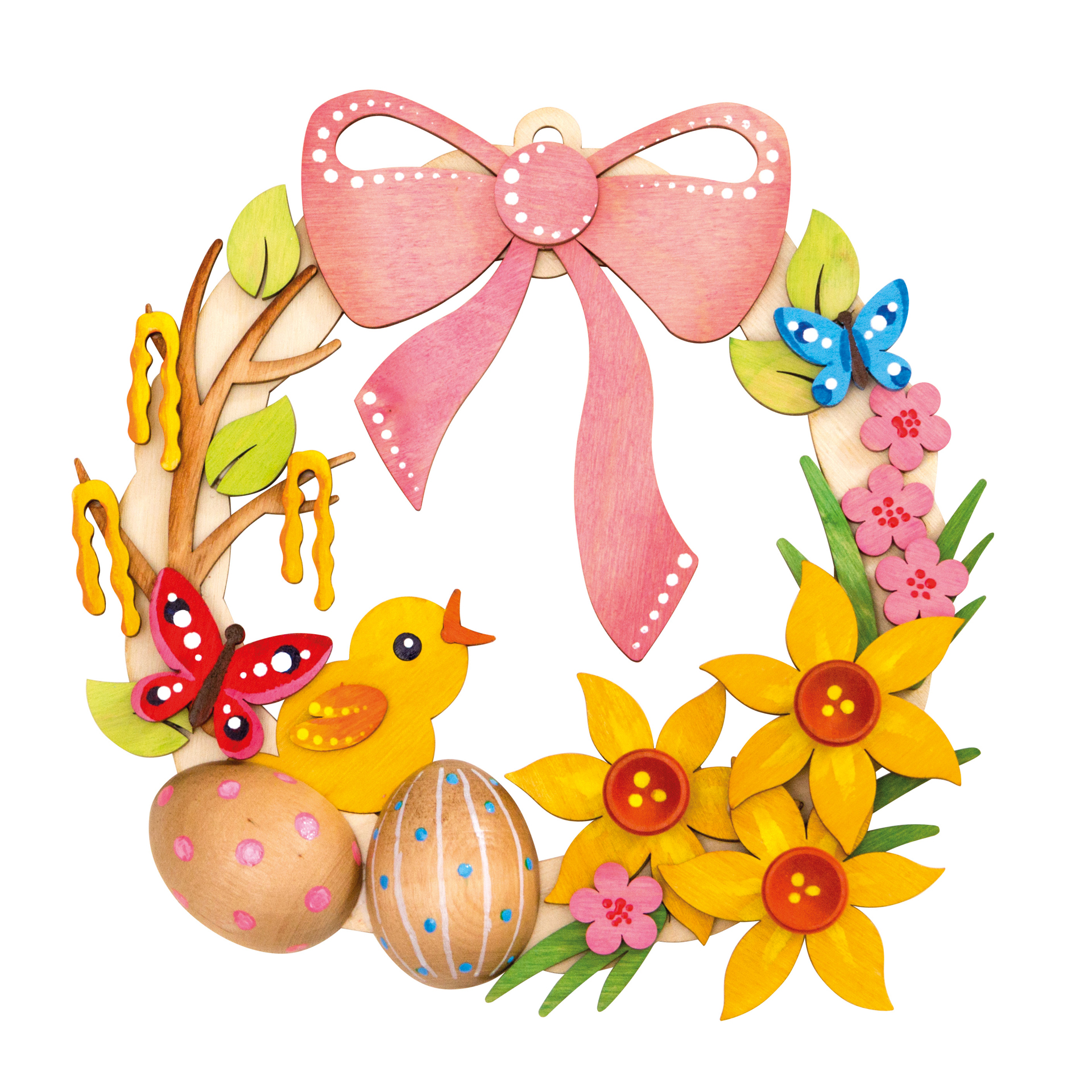 Bastelset Osterkranz