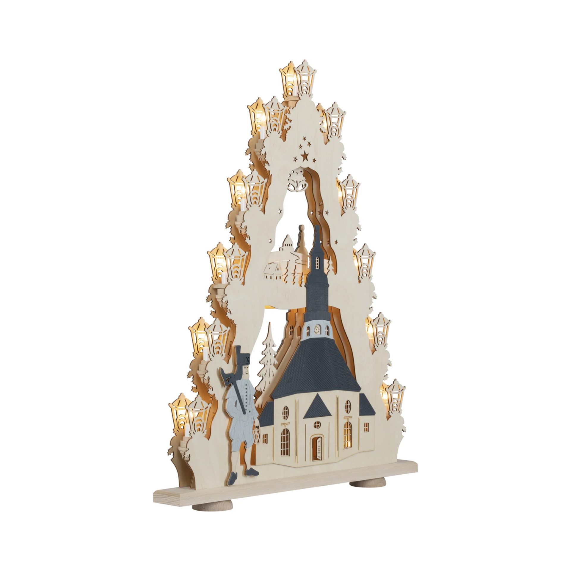 Lichterspitze Seiffener Kirche Lichterspitze Seiffener Kirche