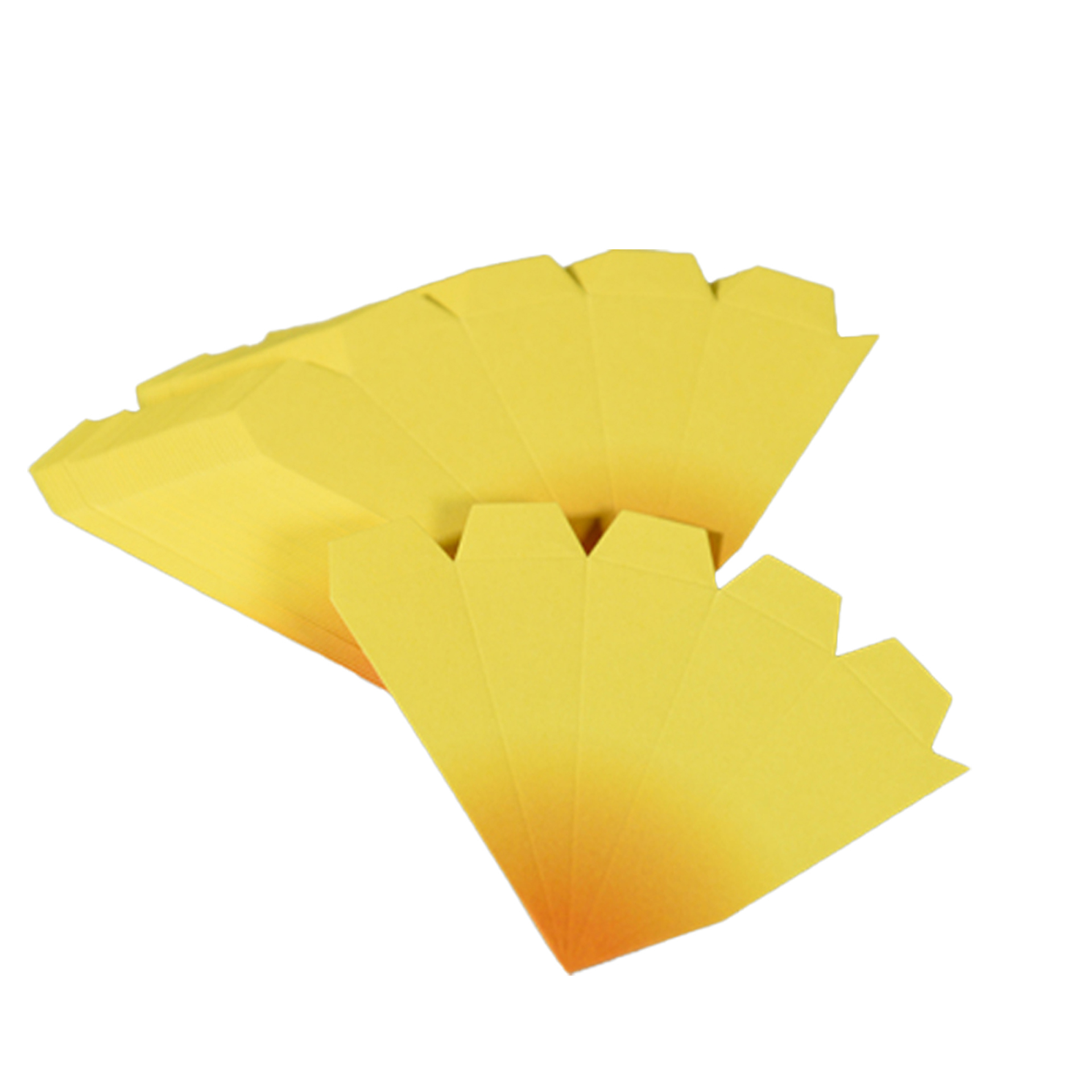 Bausatz für Adventssterne, 3er Set gelb mit orangenen Spitzen Bausatz für Adventssterne, 3er Set gelb mit orangenen Spitzen