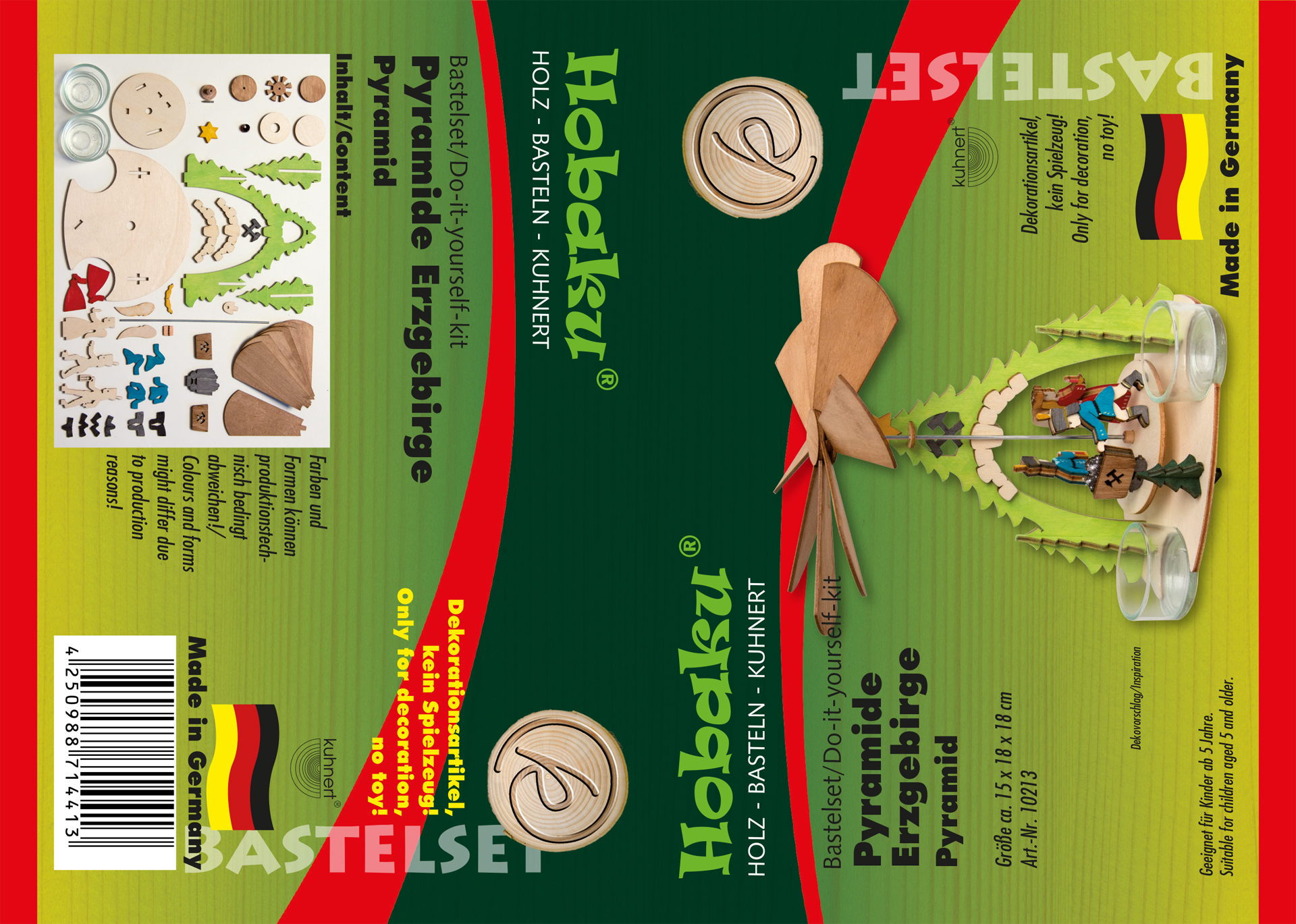 Bastelset Pyramide Erzgebirge