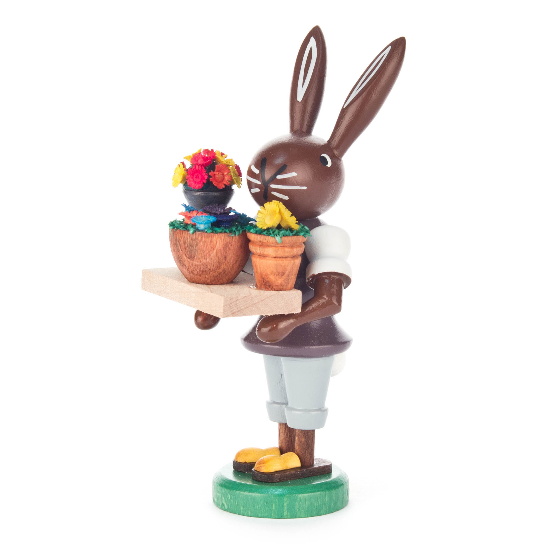 Hase Blumenhändler 