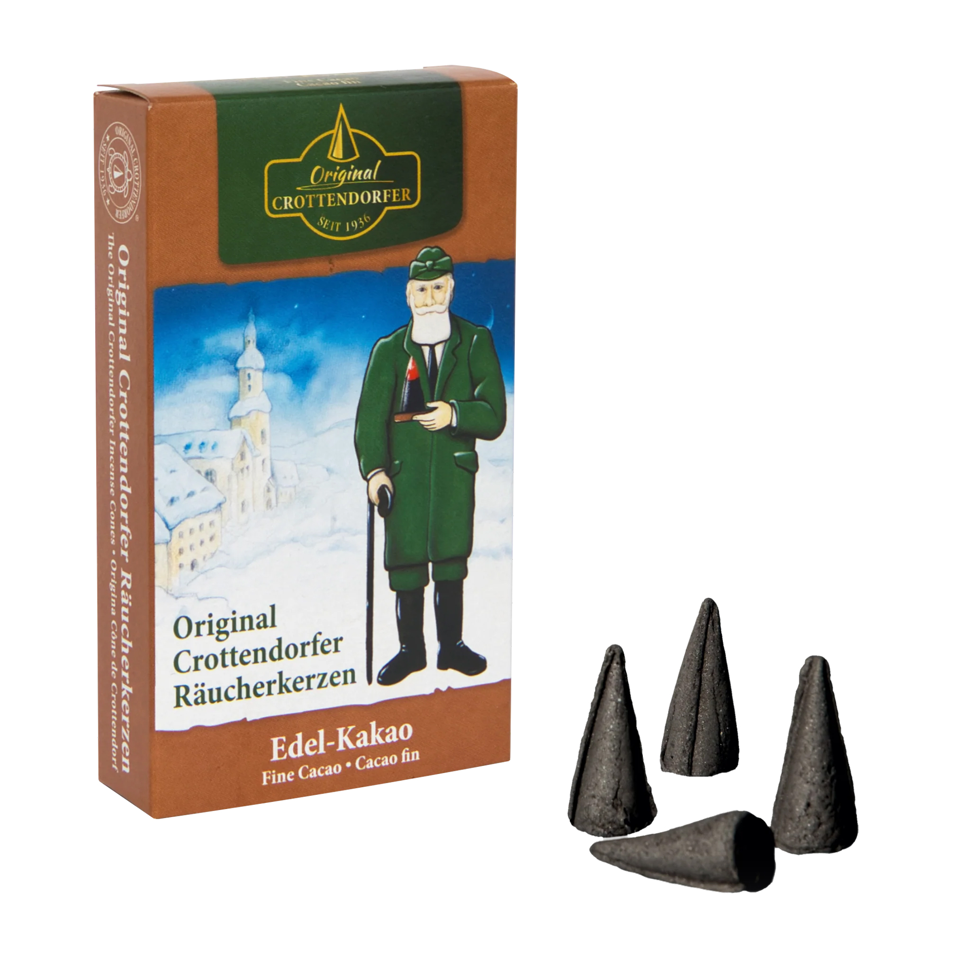 Original Crottendorfer Räucherkerzen Edel-Kakao Original Crottendorfer Räucherkerzen Edel-Kakao