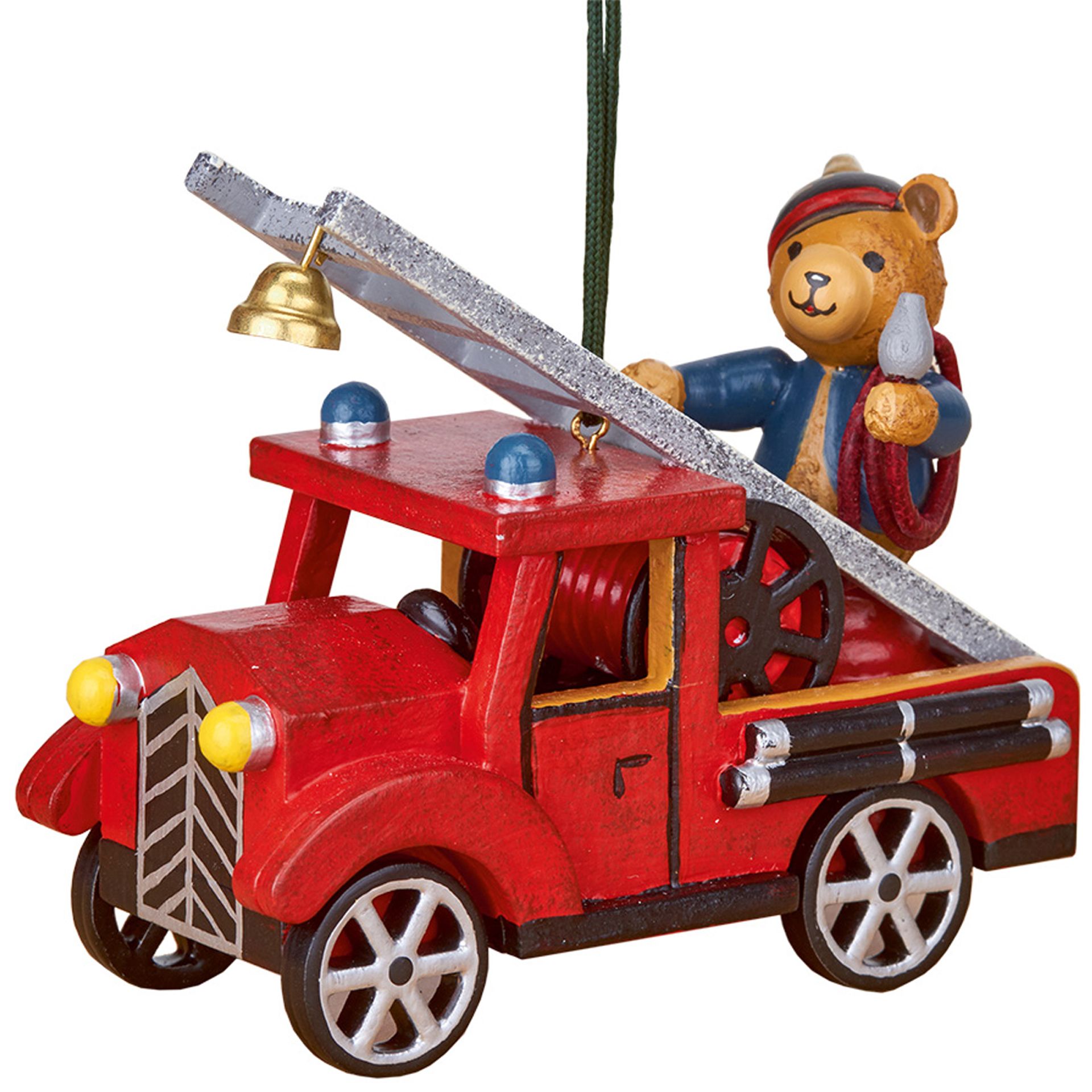 Baumschmuck Feuerwehr mit Teddy