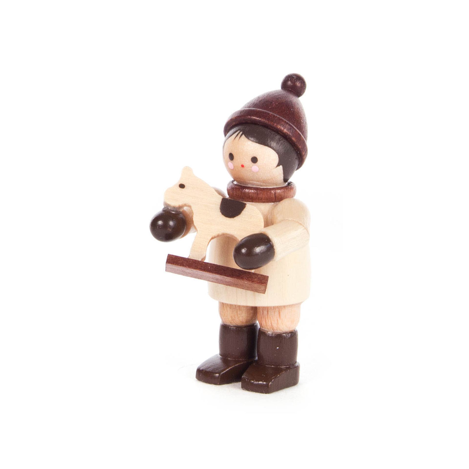Junge mit Pferdchen, mini Junge mit Pferdchen, mini