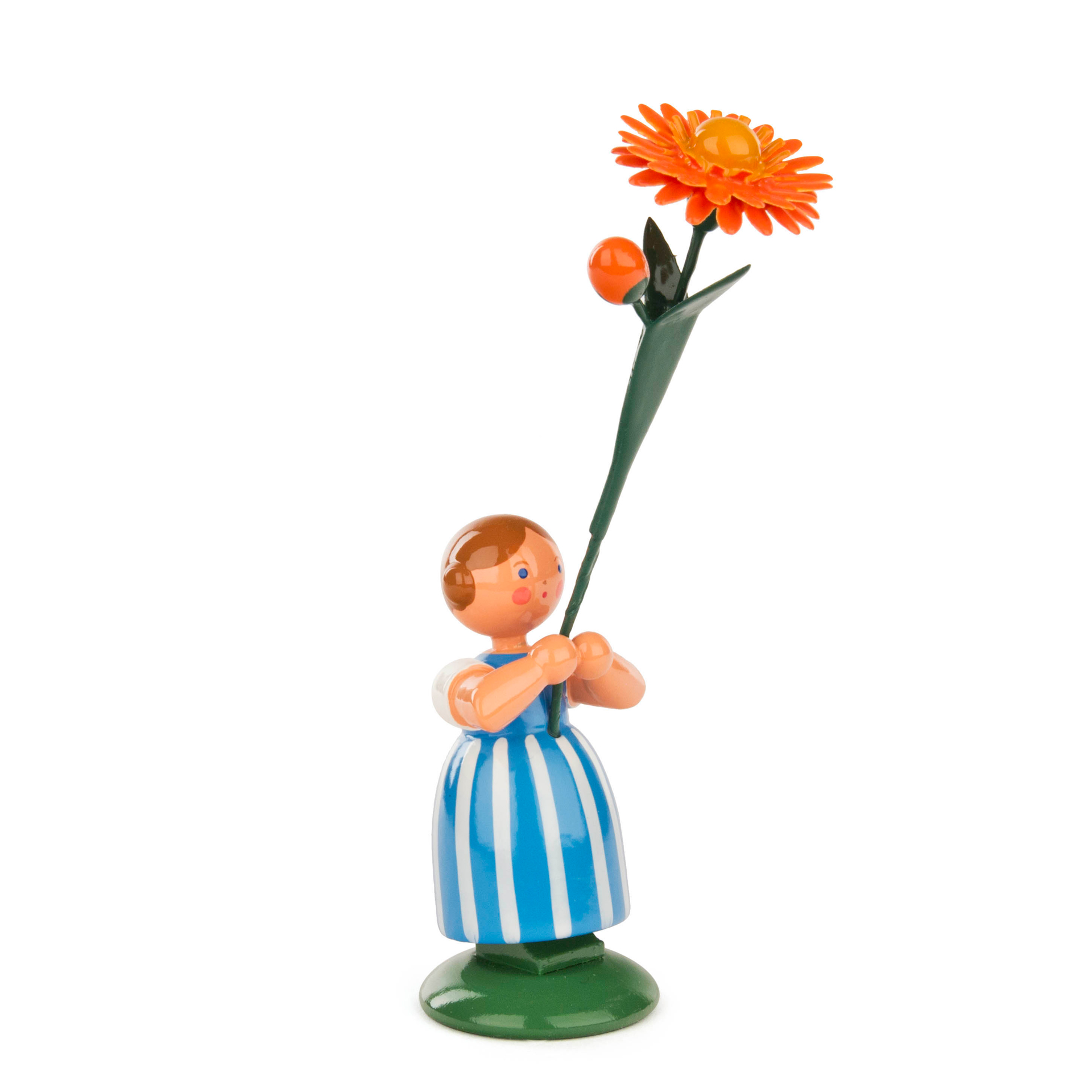 Blumenkind Mädchen mit Ringelblume Blumenkind Mädchen mit Ringelblume