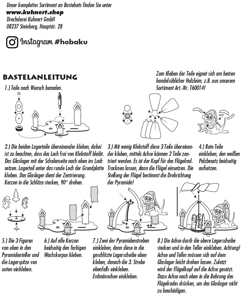 Bastelset Wärmespiel Erdmännchen